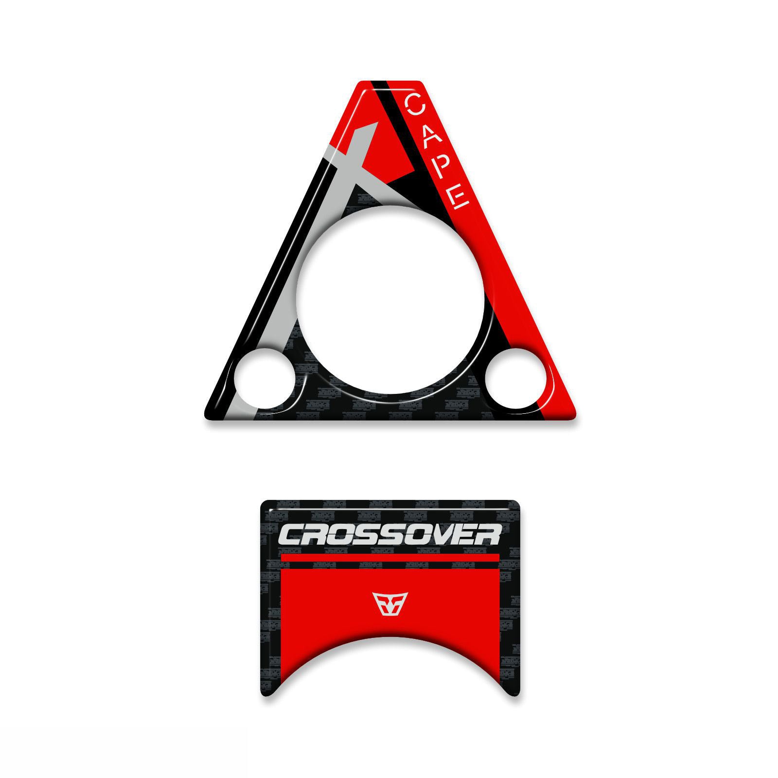 Resin Bike 3D Motorcycle Stickers - Key Area | Moto Morini X-Cape 1200 2025>2026 - Pyramid Motorcycle Accessories