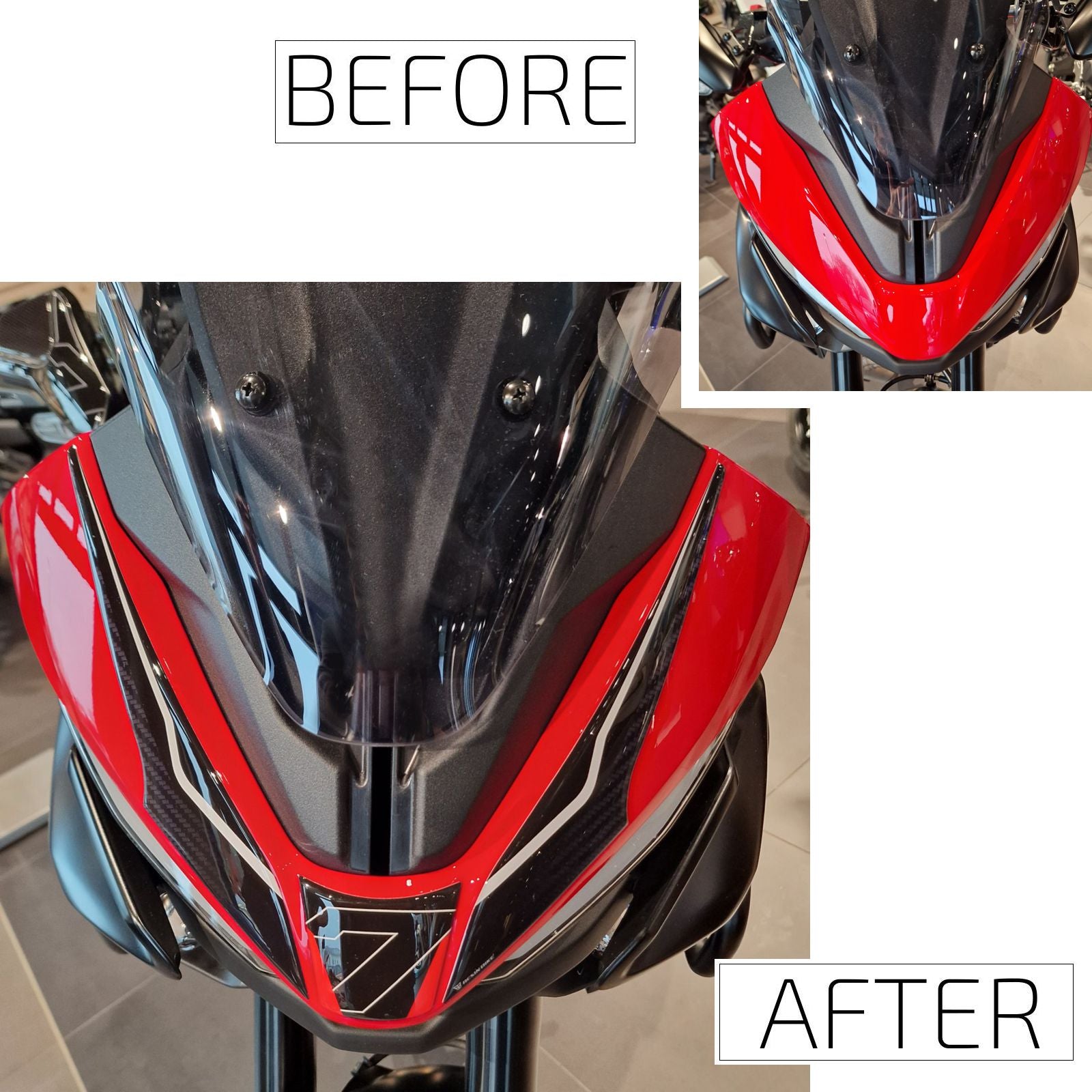Resin Bike 3D Motorcycle Stickers - Headlight | Yamaha Tracer 7 2025>2026 RB-1000809200006 - Pyramid Motorcycle Accessories