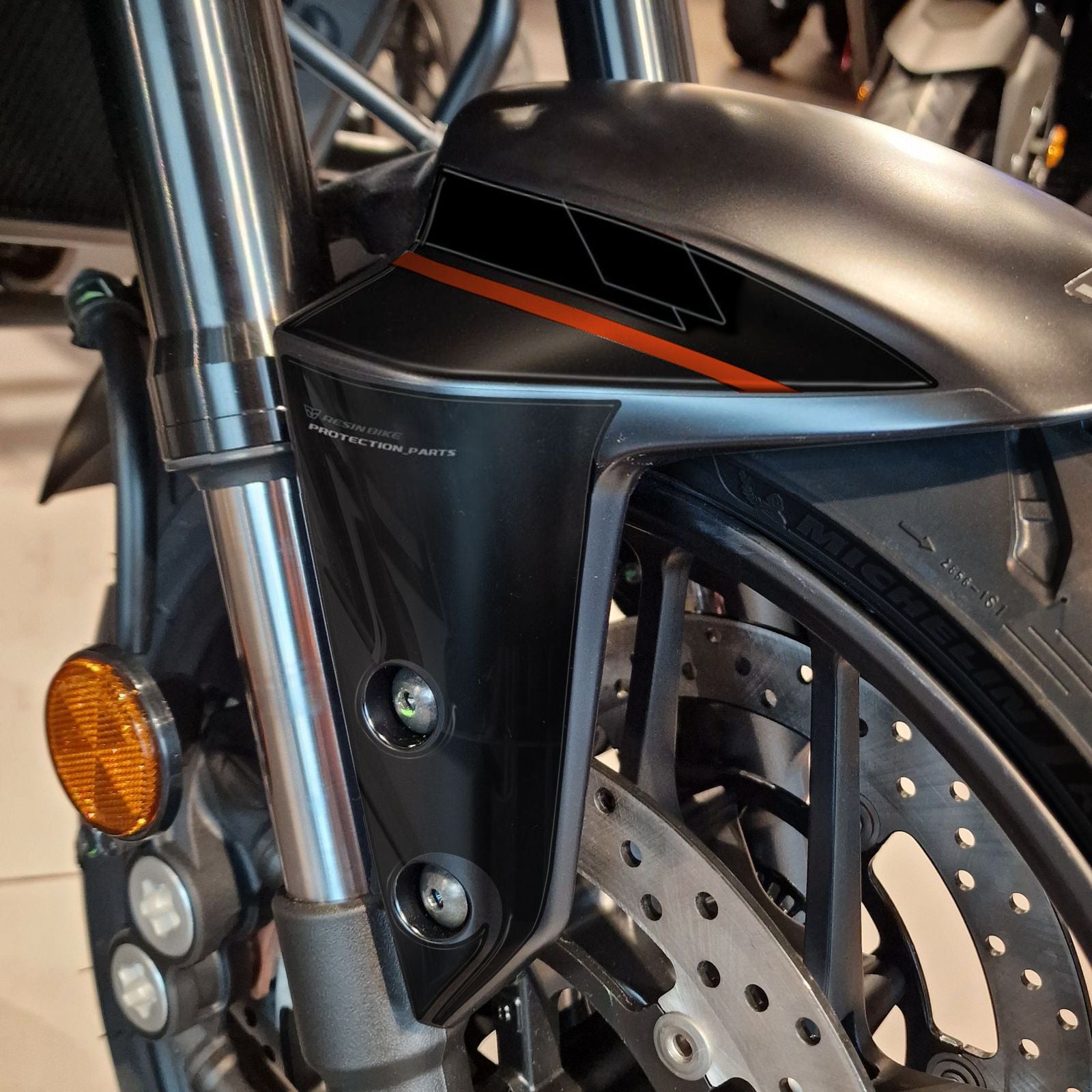 Resin Bike 3D Motorcycle Stickers - Full Kit | Yamaha Tracer 7 2025>2026 RB-1000809600004 - Pyramid Motorcycle Accessories