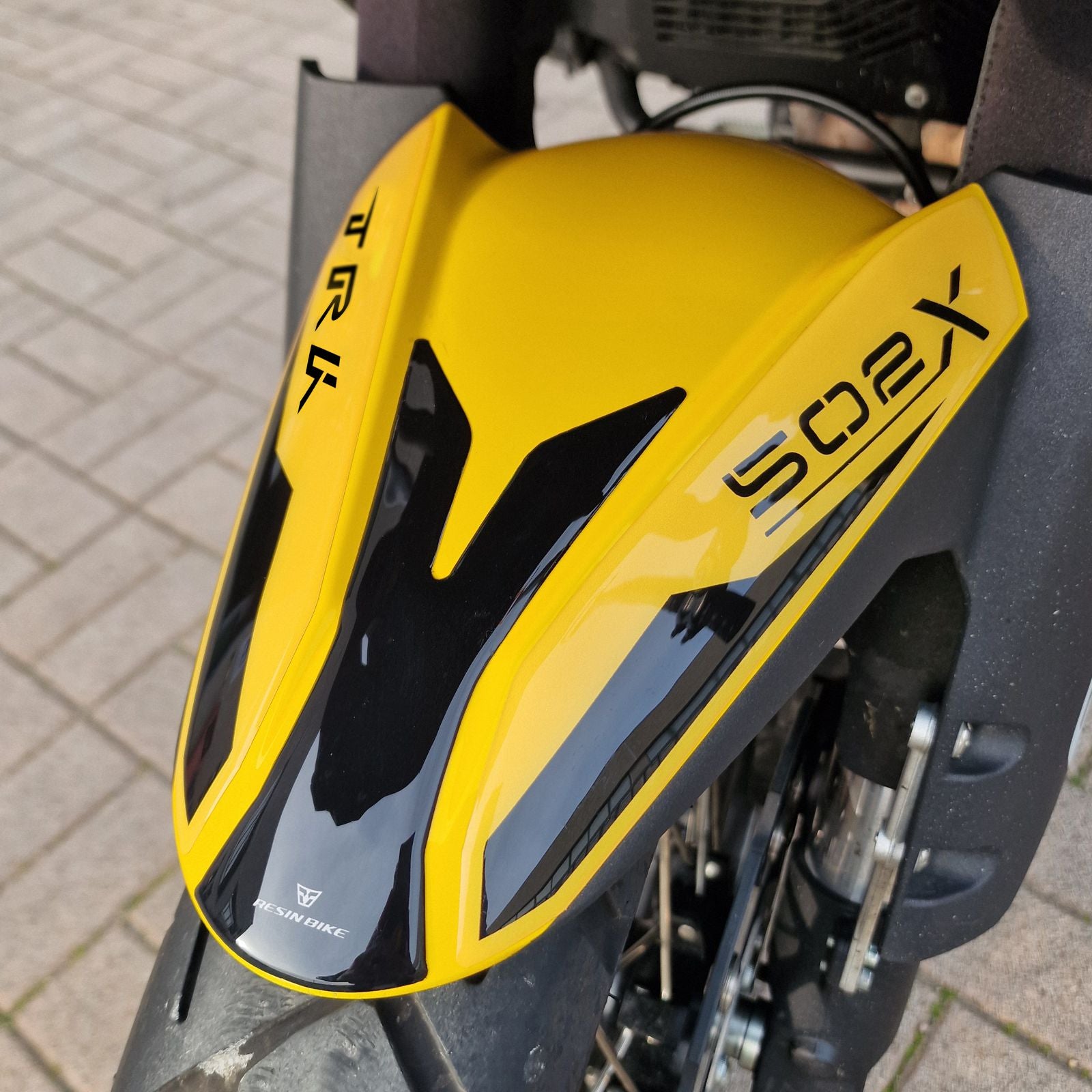 Resin Bike 3D Motorcycle Stickers - Footboard | Benelli TRK 502 X 2021>2026 - Pyramid Motorcycle Accessories