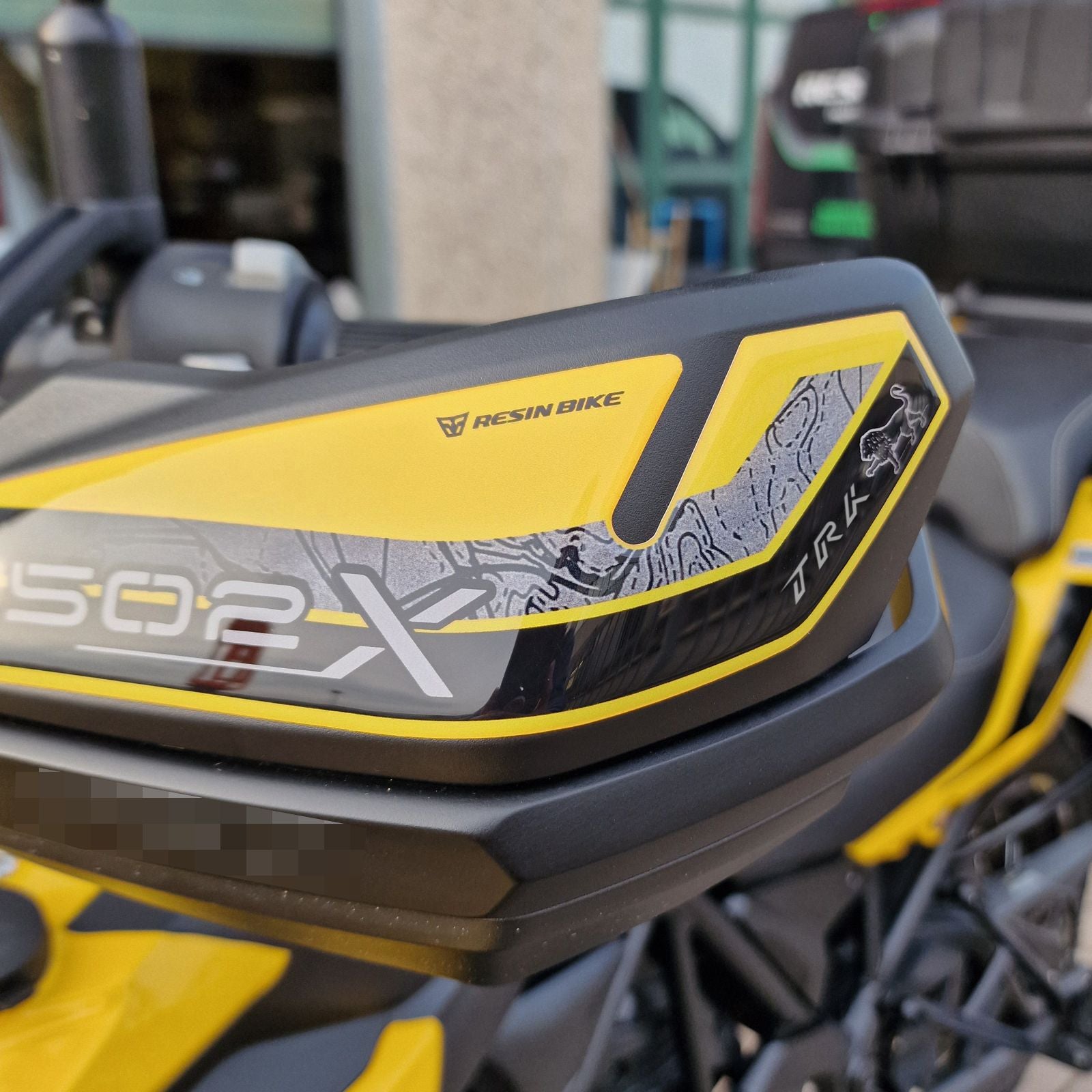 Resin Bike 3D Motorcycle Stickers - Handguards | Benelli TRK 502 X 2021>2026 - Pyramid Motorcycle Accessories