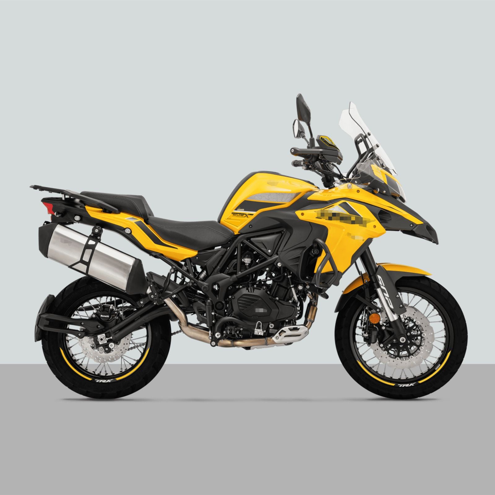 Resin Bike 3D Motorcycle Stickers - Basic Kit | Benelli TRK 502 X 2021>2026 - Pyramid Motorcycle Accessories