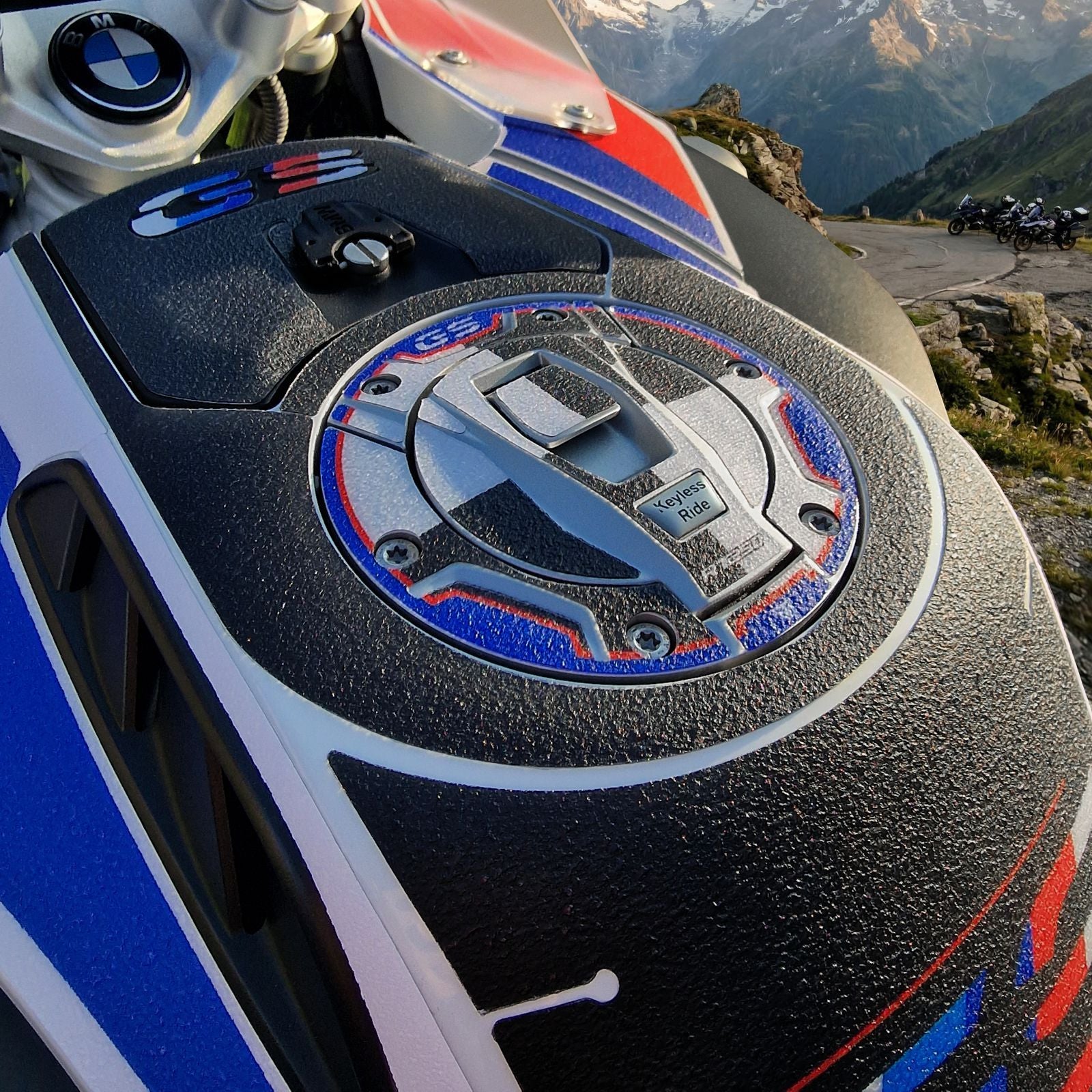Resin Bike Crystal Motorcycle Protection Stickers - Full Kit | BMW R 1250 GS Adventure 2021>2024 - Pyramid Motorcycle Accessories