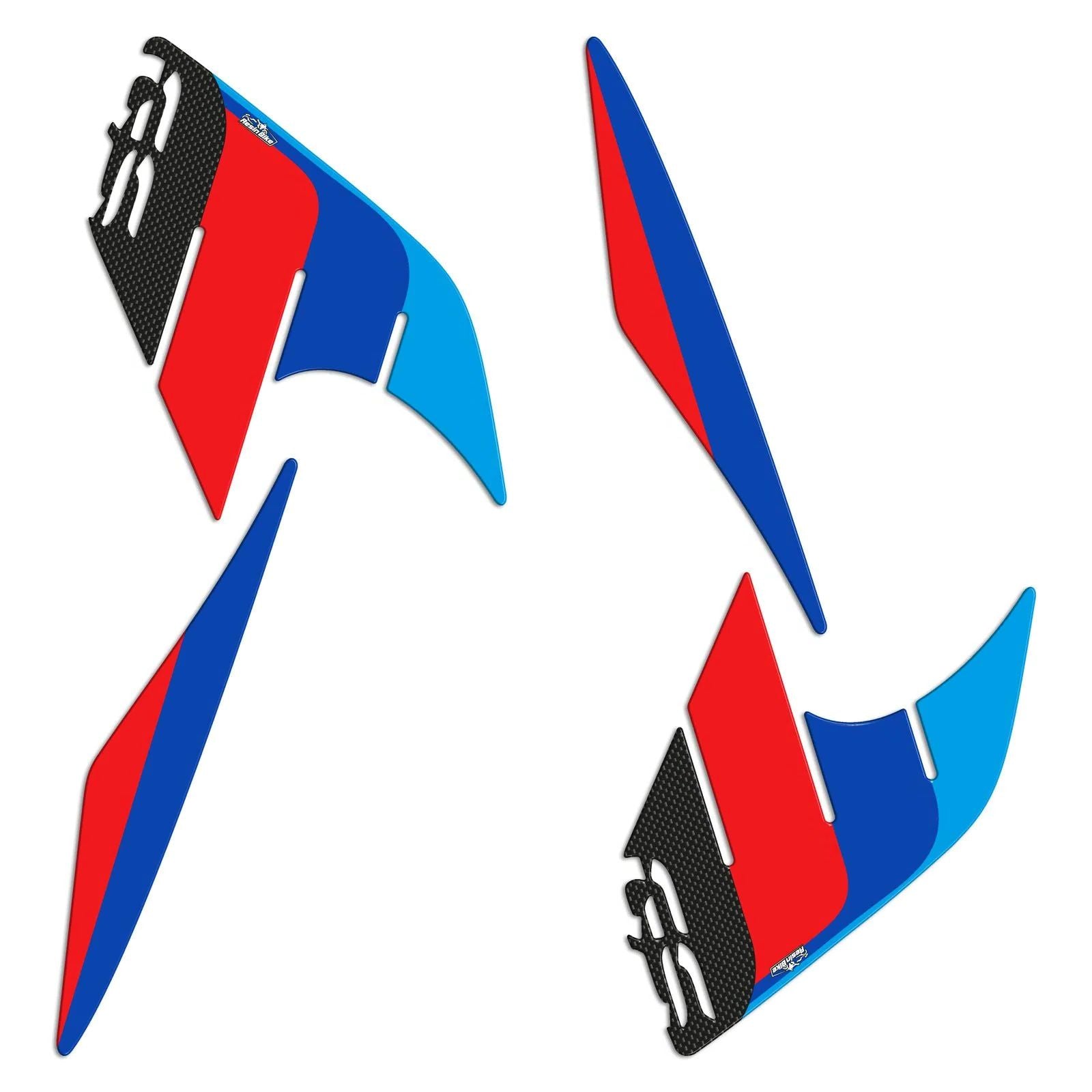 Resin Bike 3D Motorcycle Stickers - Tank Sides | BMW R 1200 GS 2013>2016 RB-B7149412 - Pyramid Motorcycle Accessories