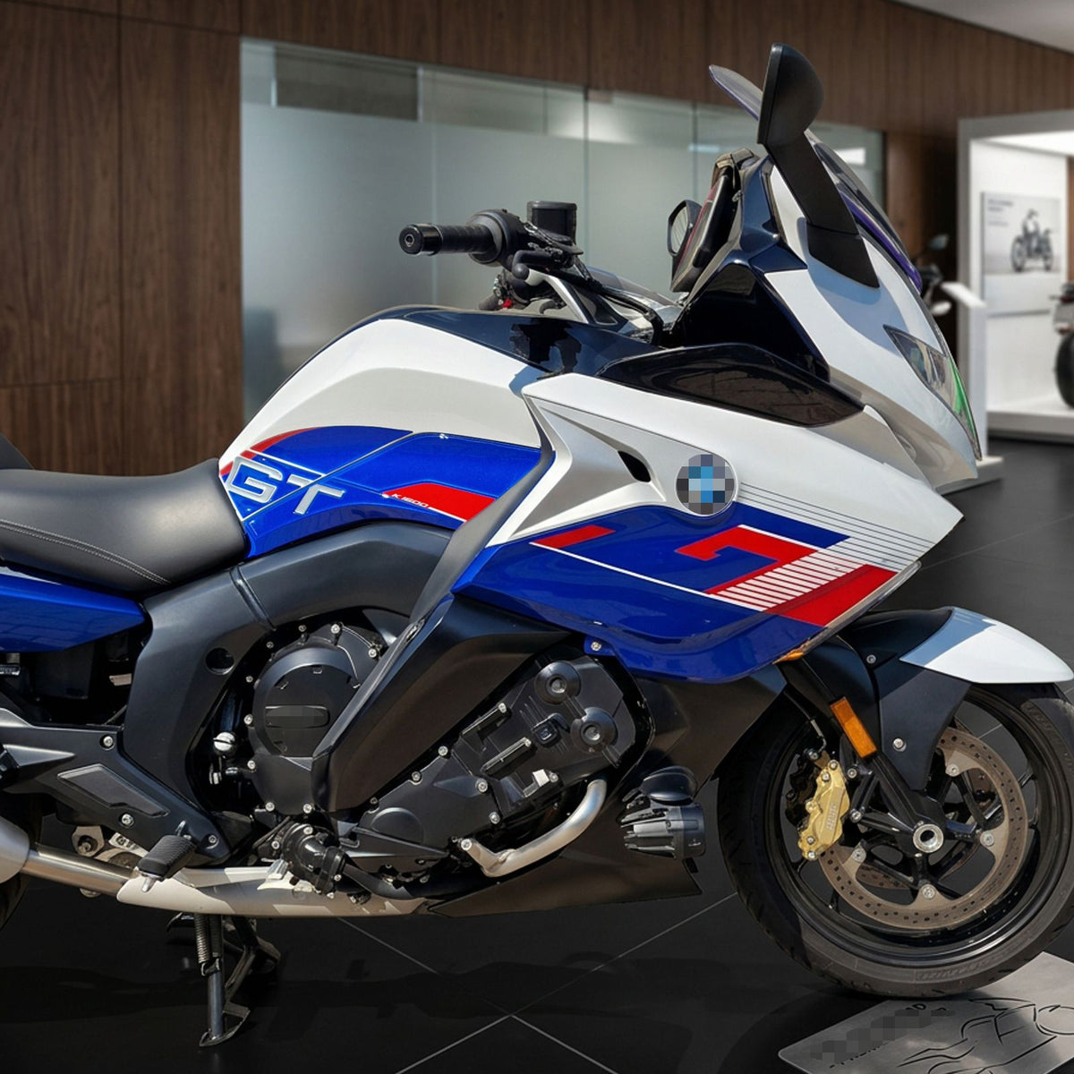 Resin Bike Motorcycle Stickers 3D Compatible with Sport Tank Side | BMW K 1600 GT 2022>2026