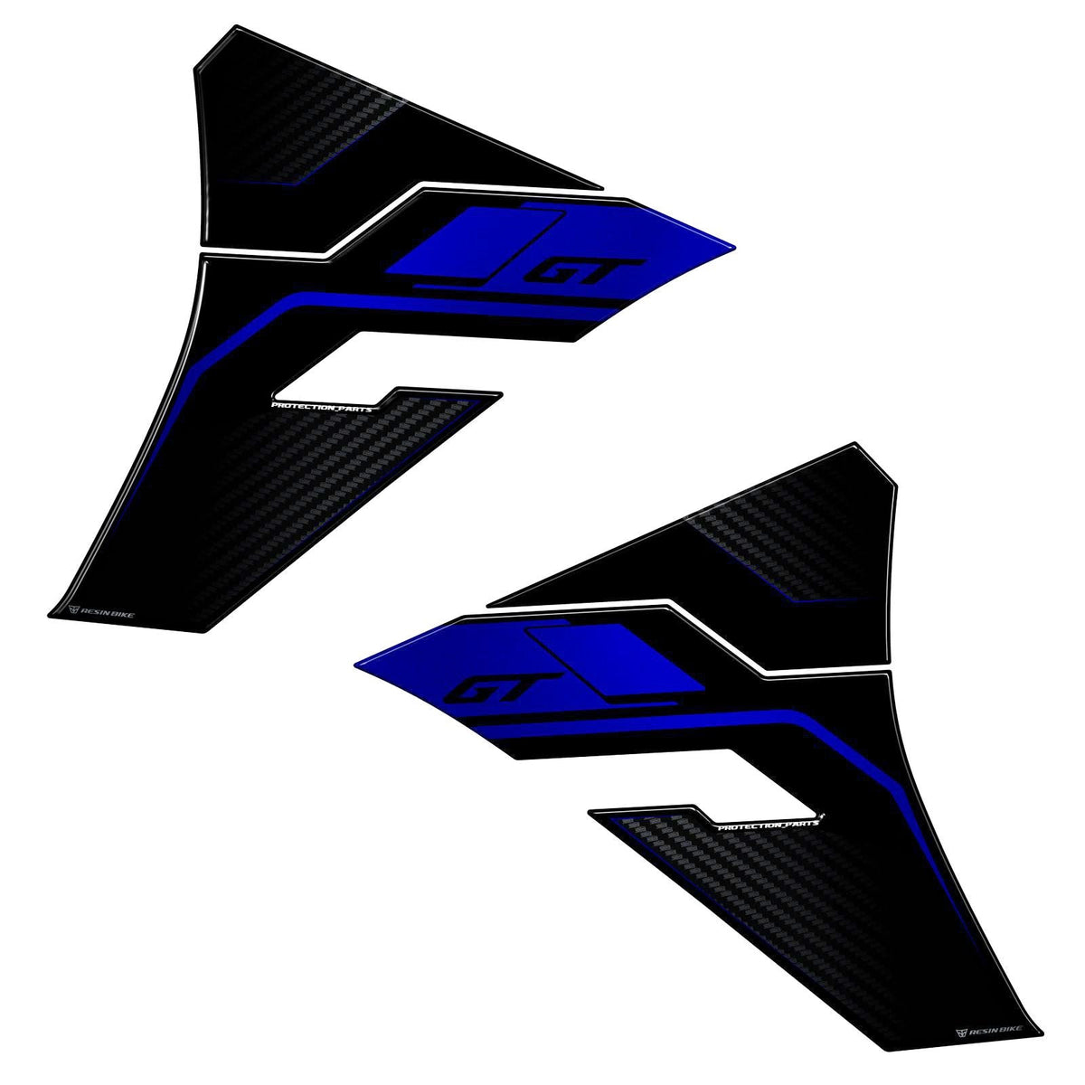 Resin Bike Stickers 3D Compatible with Tank Side | Yamaha Tracer 7 Gt 2025>2026