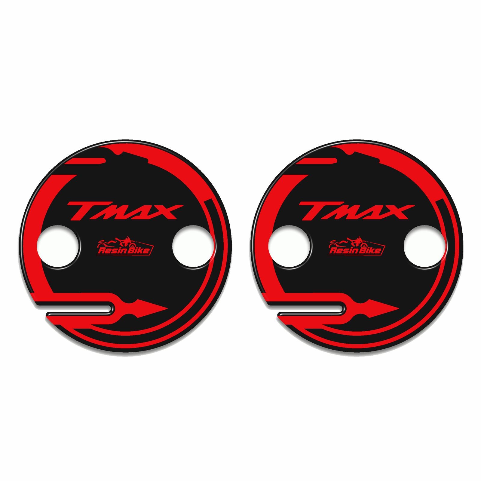 Resin Bike 3D Motorcycle Stickers - Variator Cover | Yamaha TMAX 500 / 530 2010>2016 RB-B7216W86 - Pyramid Motorcycle Accessories
