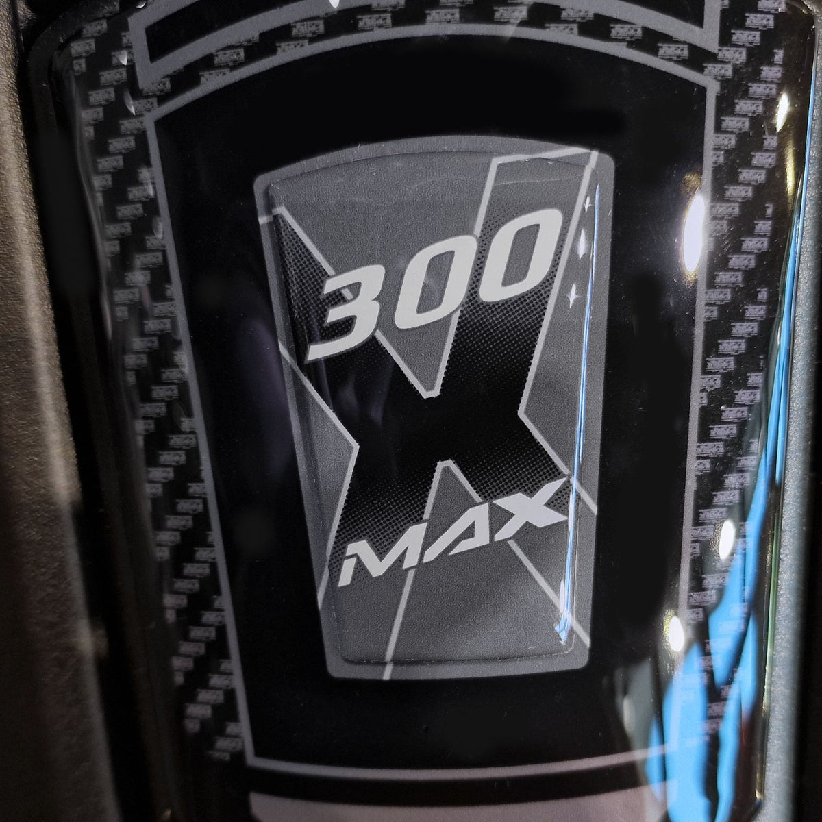 Resin Bike Motorcycle Stickers 3D Compatible with Tank Cover | Yamaha Xmax 300/125 2021>2026