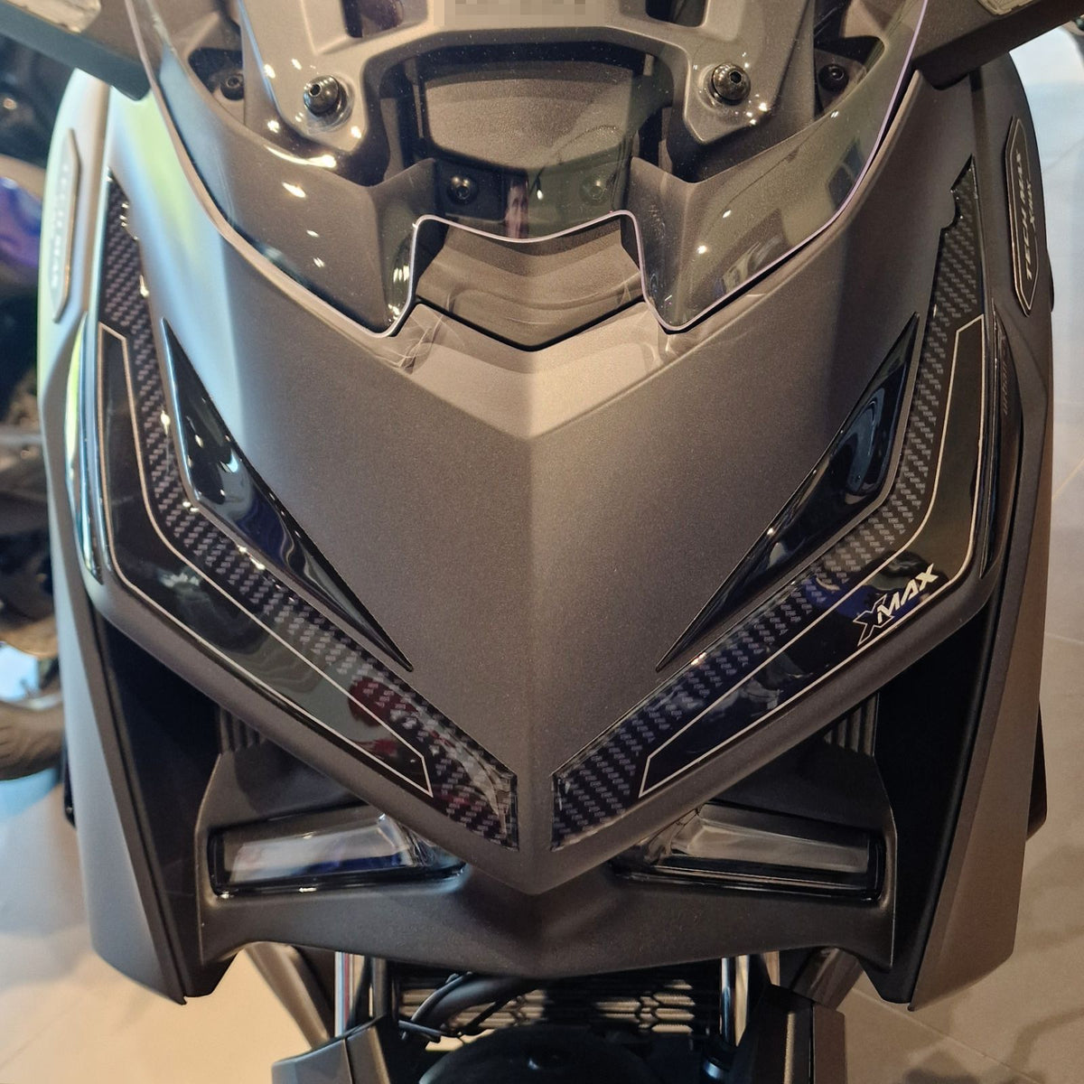 Resin Bike 3D Stickers Compatible Front Headlight Fairing | Yamaha Xmax 300/125 2021>2026
