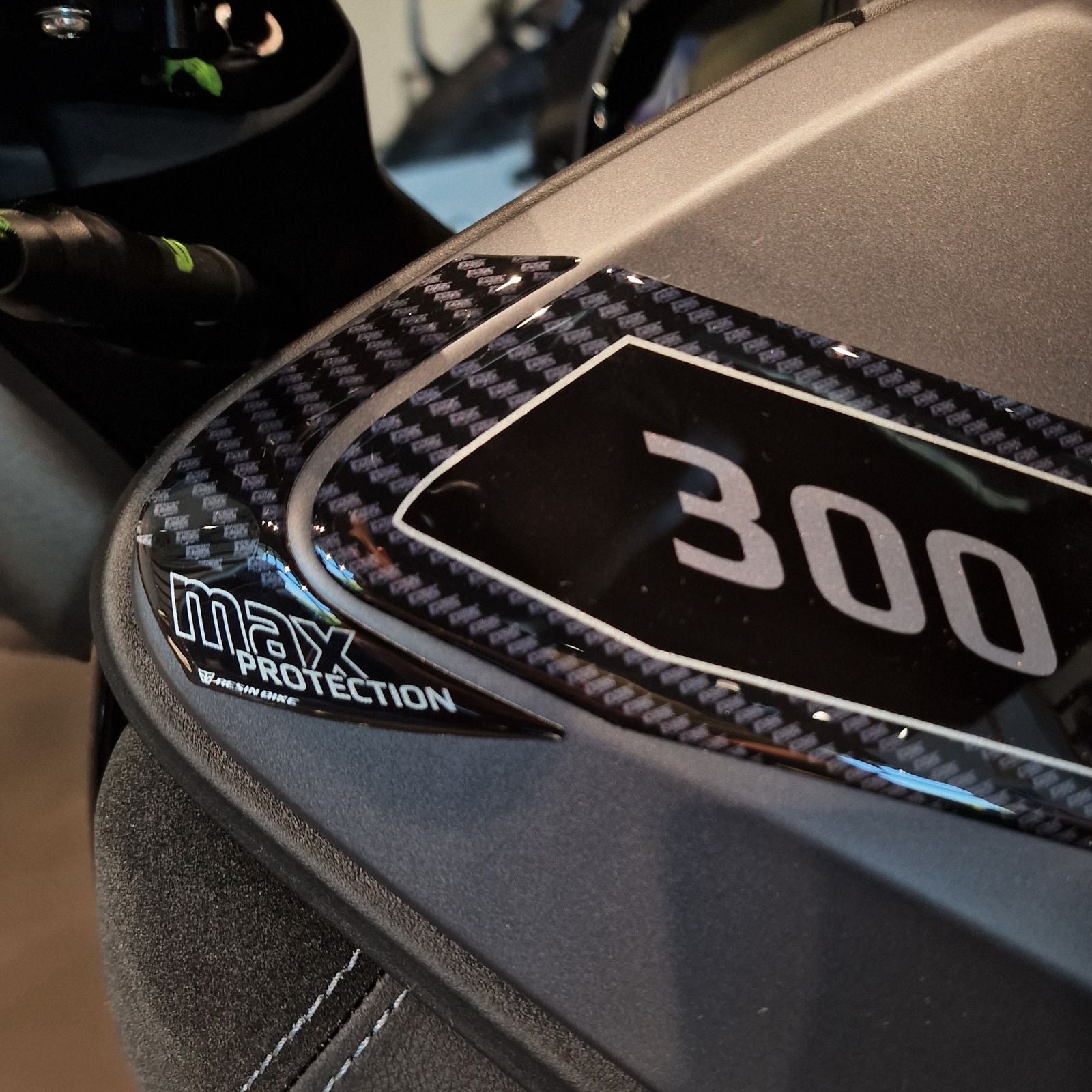 Resin Bike 3D Stickers Compatible with Side Edge Protectors | Yamaha Xmax 300/125 2021>2026