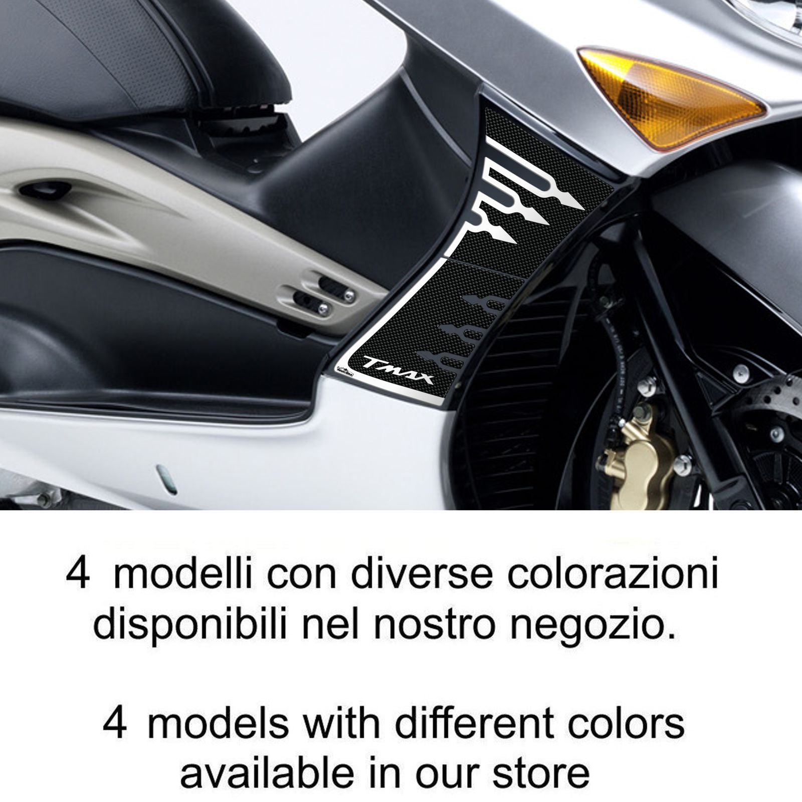 Resin Bike 3D Motorcycle Stickers - Tank Sides | Yamaha TMAX 500 2001>2007 RB-B0C07485 - Pyramid Motorcycle Accessories