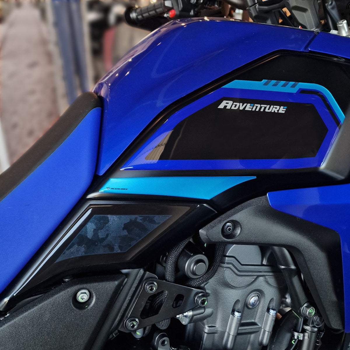 Resin Bike Motorcycle Stickers 3D Compatible Tank Side | Yamaha Tenere 700 2025>2026 RB-1000827200002