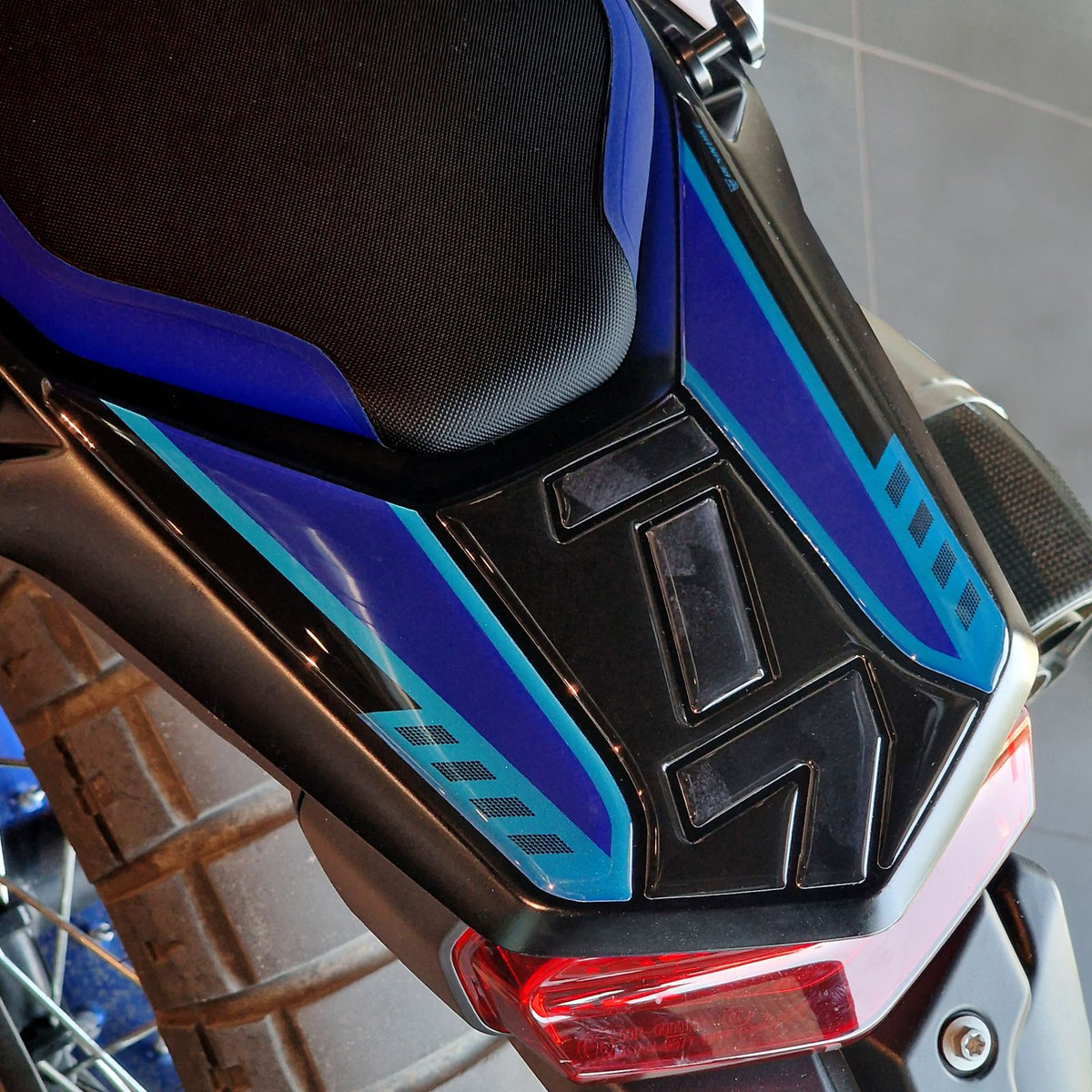 Resin Bike Motorcycle Stickers 3D Compatible Tail Section | Yamaha Tenere 700 2025>2026