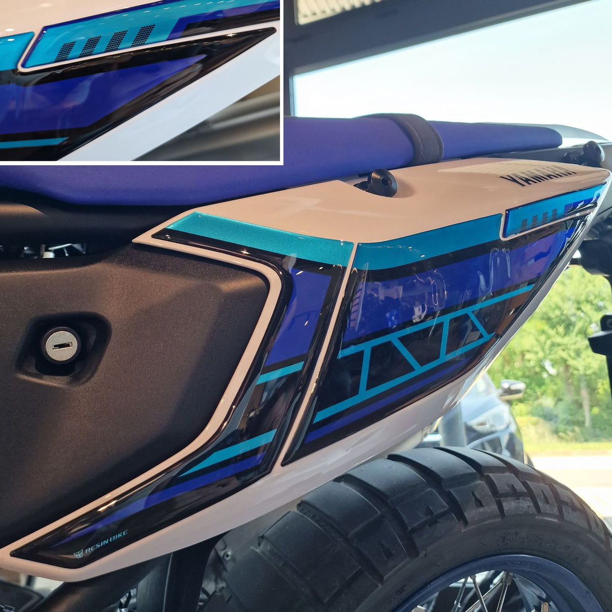 Resin Bike Motorcycle Stickers 3D Compatible Underseat | Yamaha Tenere 700 2025>2026 RB-1000827500003
