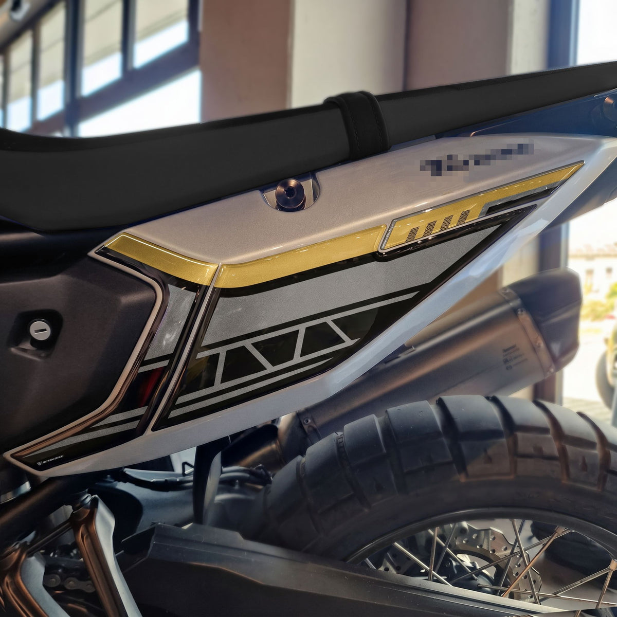 Resin Bike Motorcycle Stickers 3D Compatible Underseat | Yamaha Tenere 700 2025>2026 RB-1000828400005