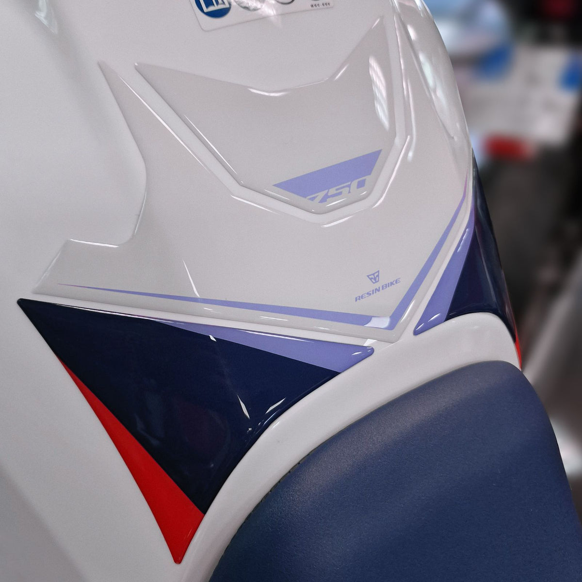 Resin Bike Motorcycle Stickers 3D Compatible Tank Pad | Honda Transalp Xl 750