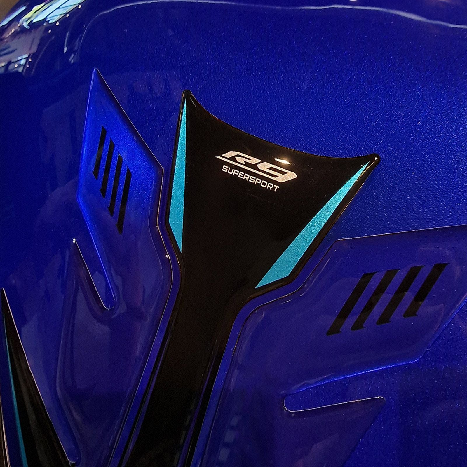 Resin Bike Motorcycle Stickers 3D Compatible with Tank Pad | Yamaha YZF R9 2025>2026