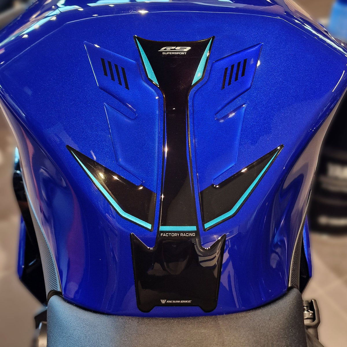 Resin Bike Kit Tank Basic Motorcycle Stickers 3D Compatible | Yamaha YZF R9 2025>2026