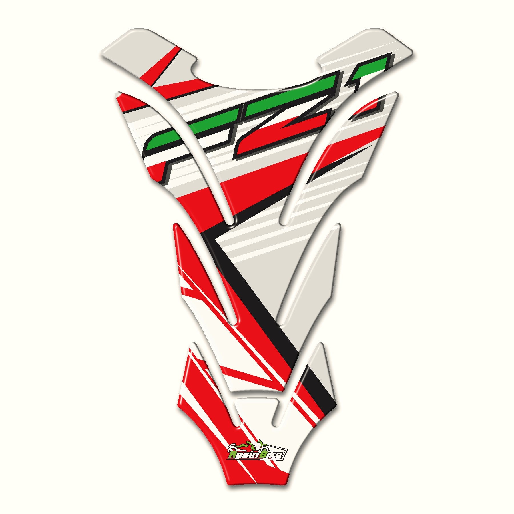 Resin Bike 3D Motorcycle Stickers - Tank Pad | Yamaha FZ1 - Pyramid Motorcycle Accessories