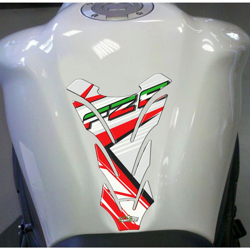 Resin Bike 3D Motorcycle Stickers - Tank Pad | Yamaha FZ8 - Pyramid Motorcycle Accessories