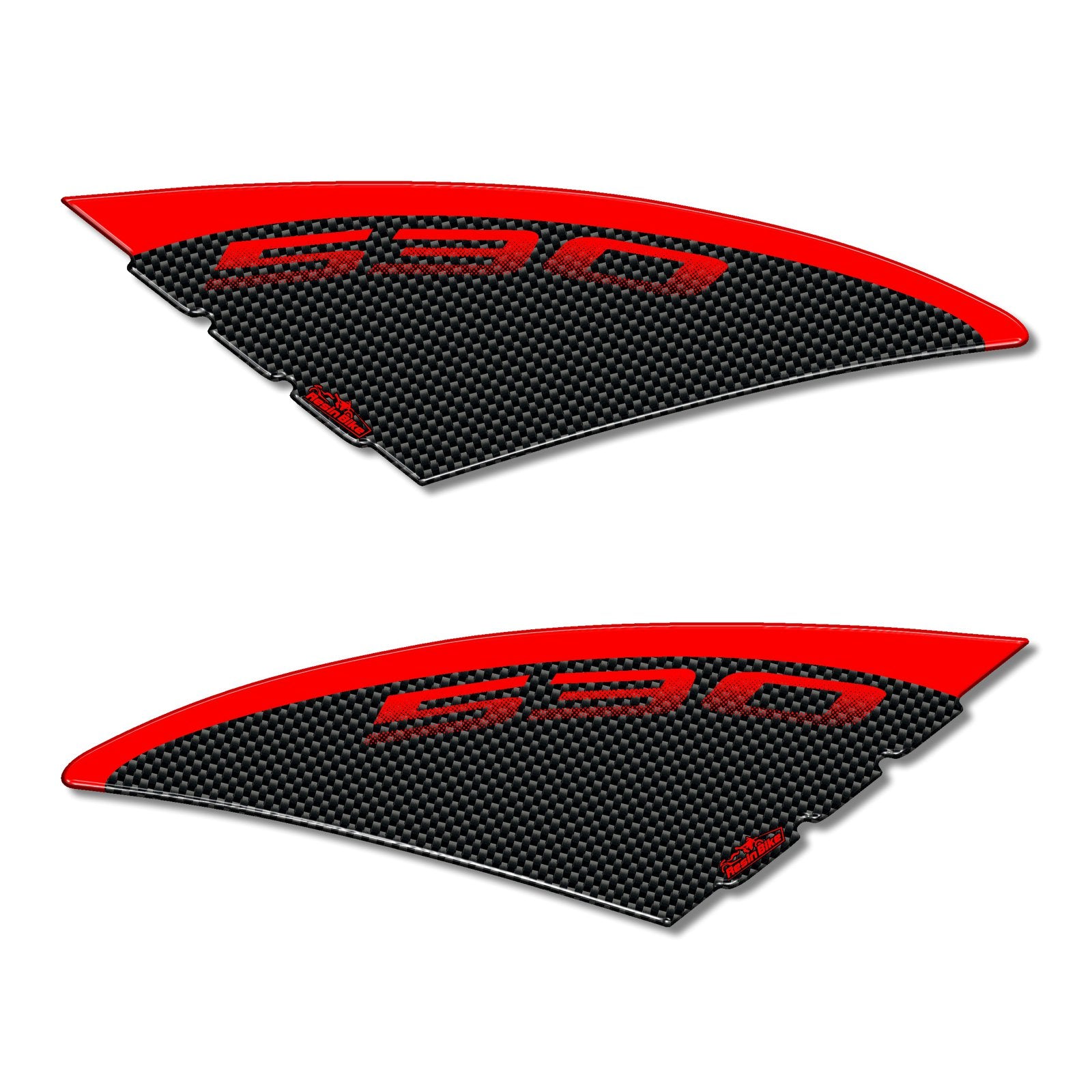 Resin Bike 3D Motorcycle Stickers - Tank Sides | Yamaha TMAX 530 2012>2016 RB-B1497D98 - Pyramid Motorcycle Accessories