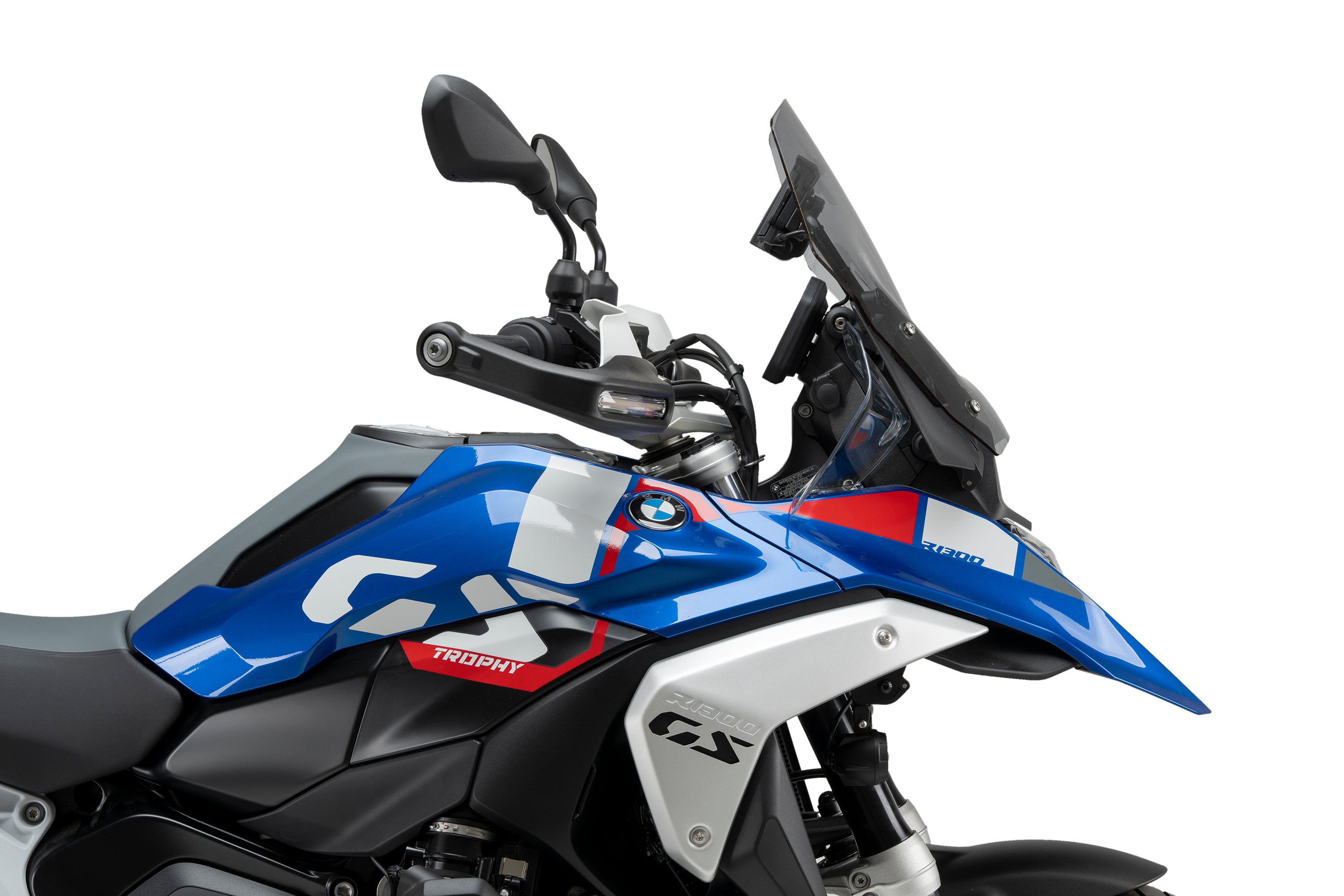 Puig Touring Screen 2 | Light Smoke | BMW R 1300 GS/GSA with Radar & Enduro Pack 2023>Current - Pyramid Motorcycle Accessories