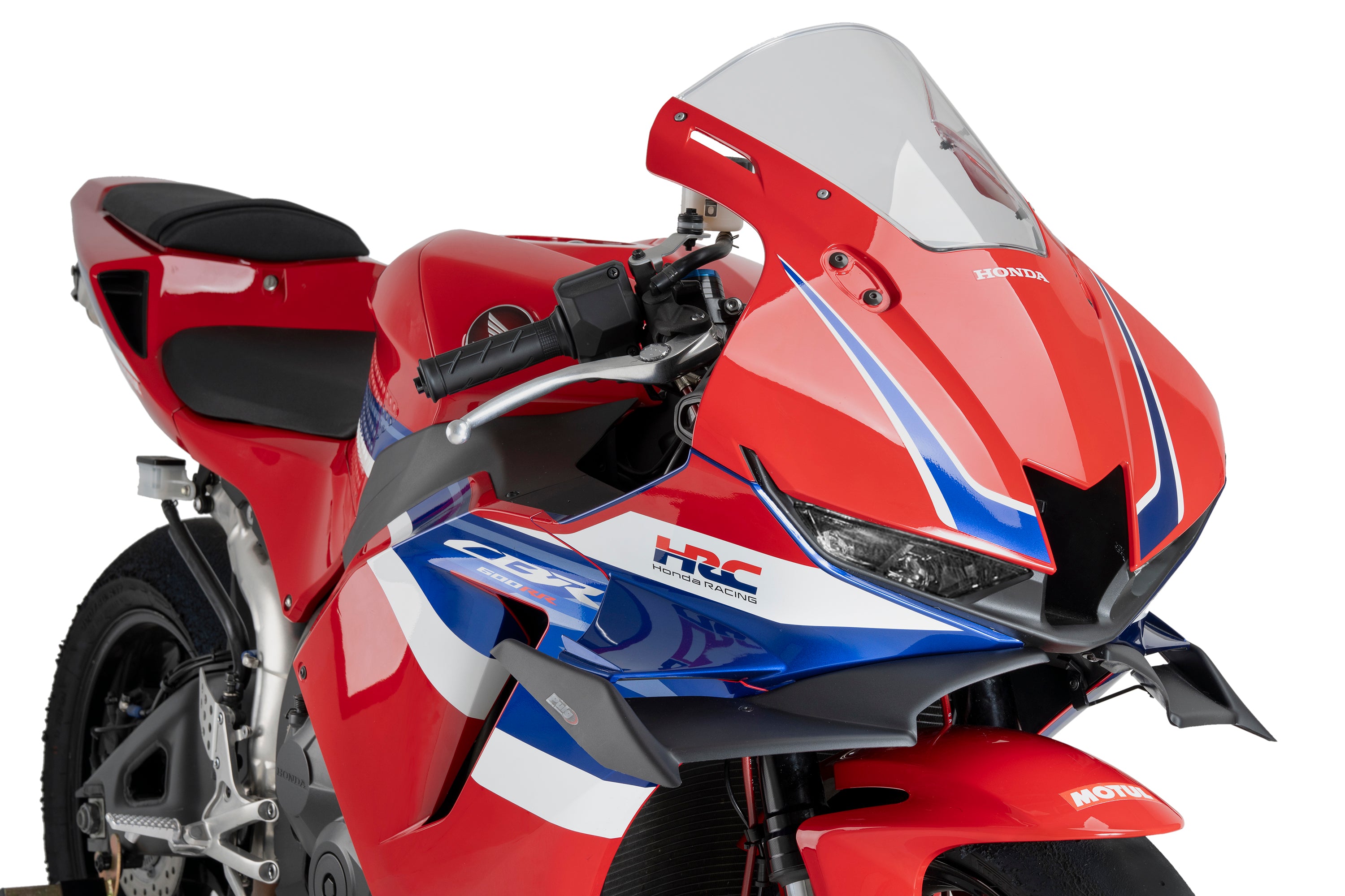 Puig Front Downforce Wings | Matte Black | Honda CBR 600 RR 2024>Current - Pyramid Motorcycle Accessories