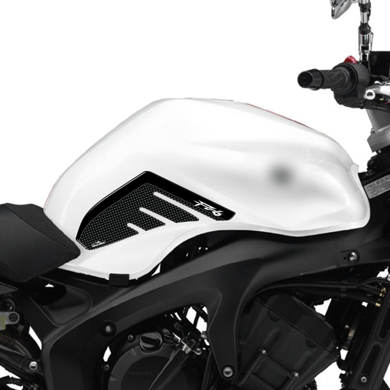 Resin Bike 3D Motorcycle Stickers - Tank Sides | Yamaha FZ6 2004>2011 - Pyramid Motorcycle Accessories
