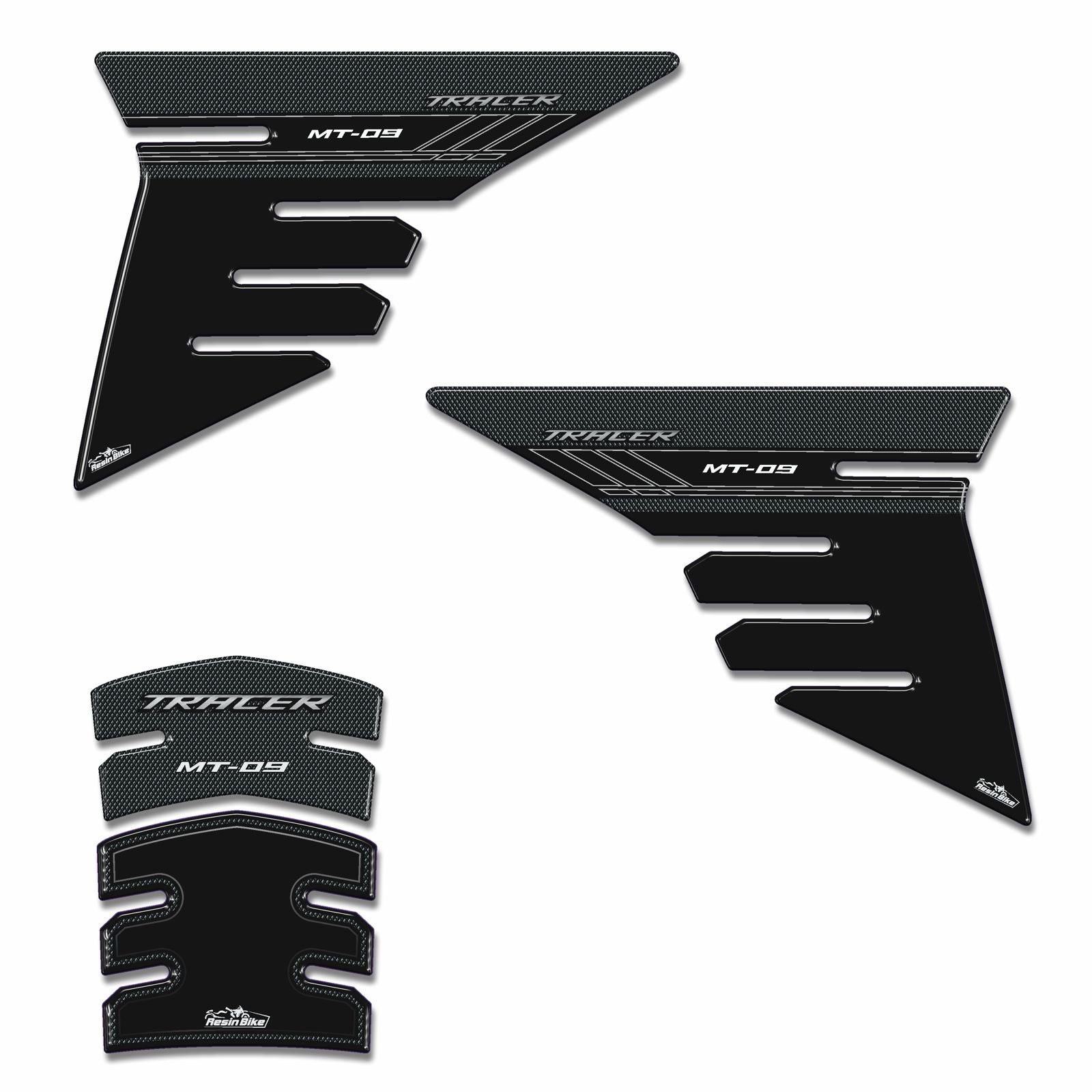 Resin Bike 3D Motorcycle Stickers - Basic Kit | Yamaha MT-09 2015>2016 - Pyramid Motorcycle Accessories