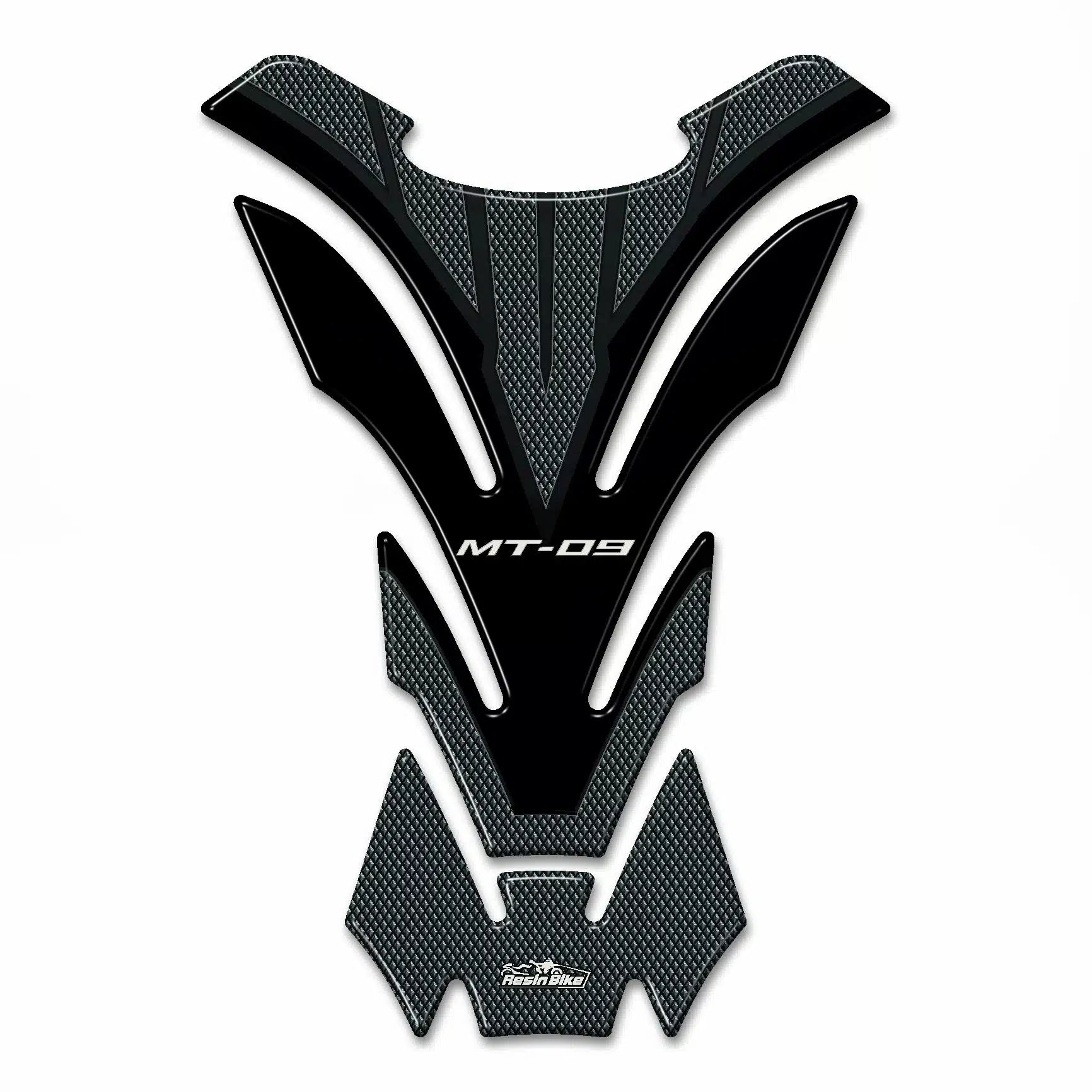 Resin Bike 3D Motorcycle Stickers - Tank Pad | Yamaha MT-09 2017>Current - Pyramid Motorcycle Accessories