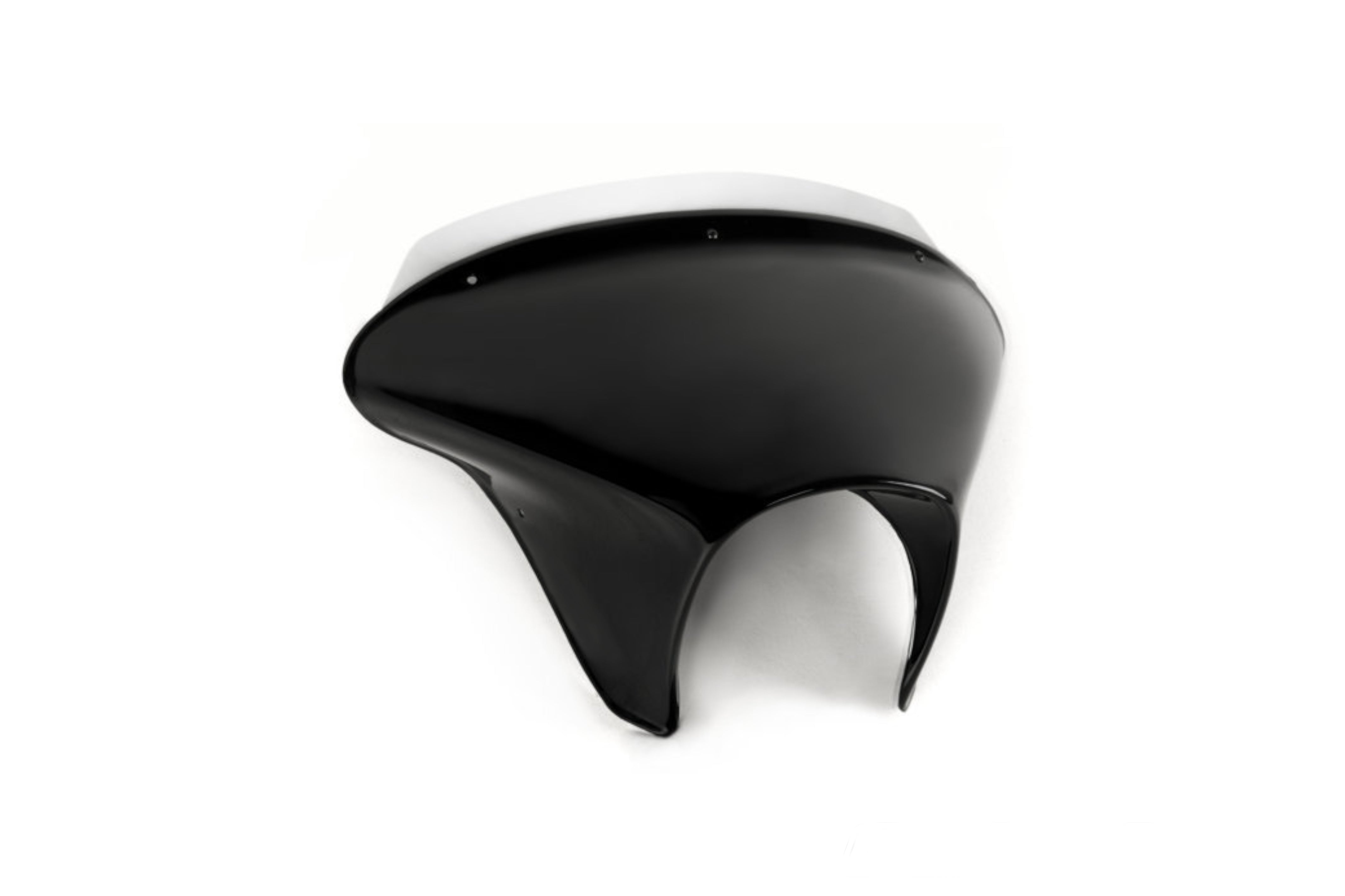 Puig Batwing SML Sport Screen | Matte Black/Light Smoke | Honda CMX 500 Rebel 2017>2019 - Pyramid Motorcycle Accessories
