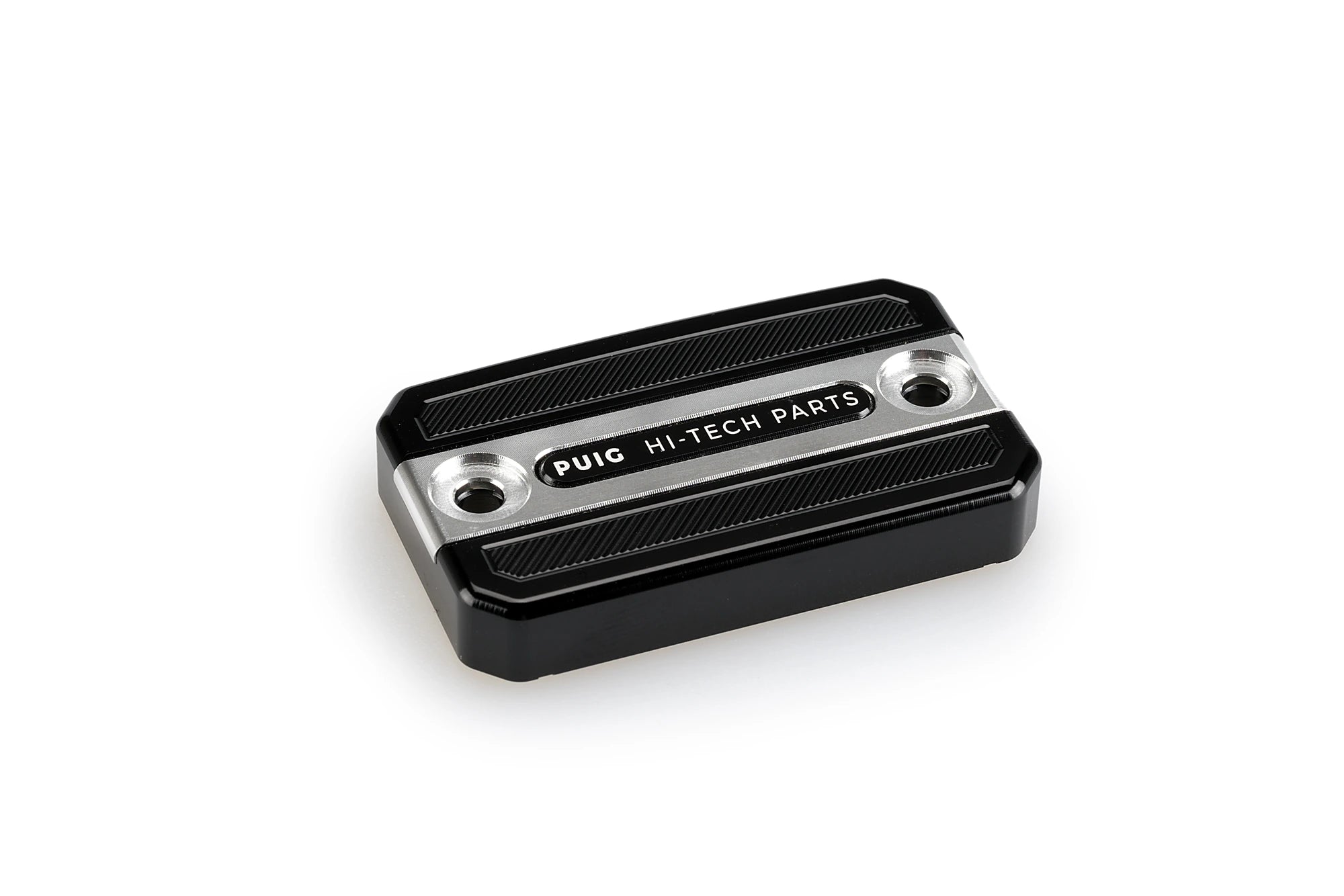 Puig Clutch Fluid Tank Cap | Silver | Ducati - Pyramid Motorcycle Accessories