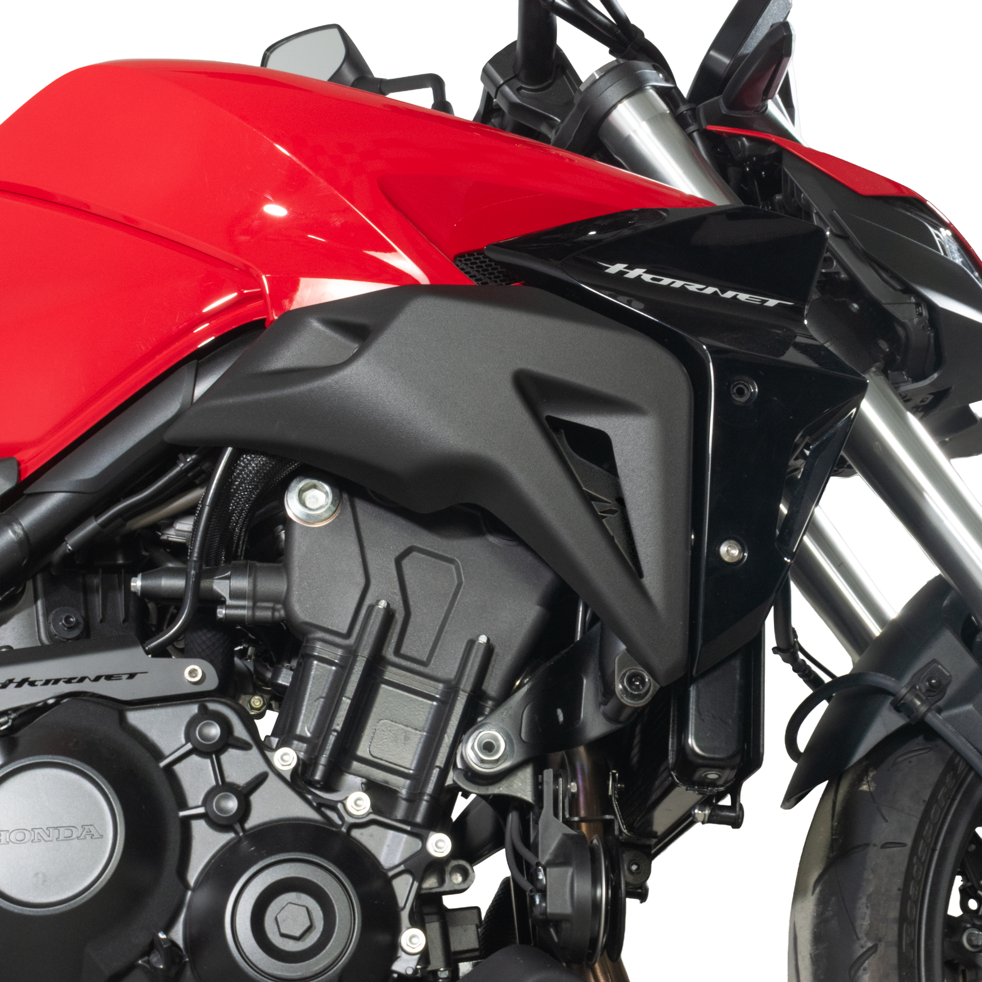 Pyramid Infill Panels | Matte Black | Honda CB1000 Hornet 2025>Current - Pyramid Motorcycle Accessories