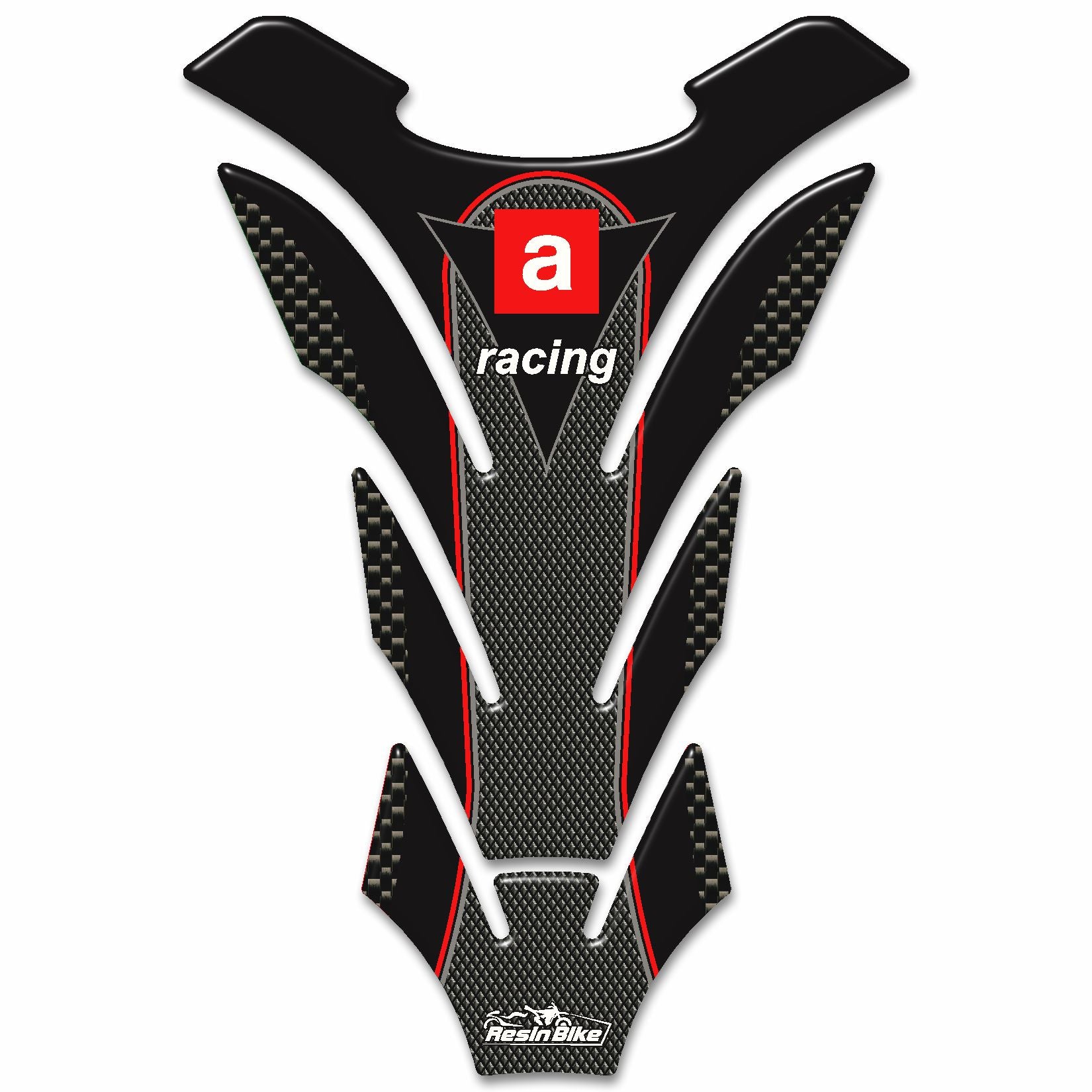 Resin Bike 3D Motorcycle Stickers - Tank Pad | Aprilia RSV4 2018>2026 RB-B47663N3 - Pyramid Motorcycle Accessories
