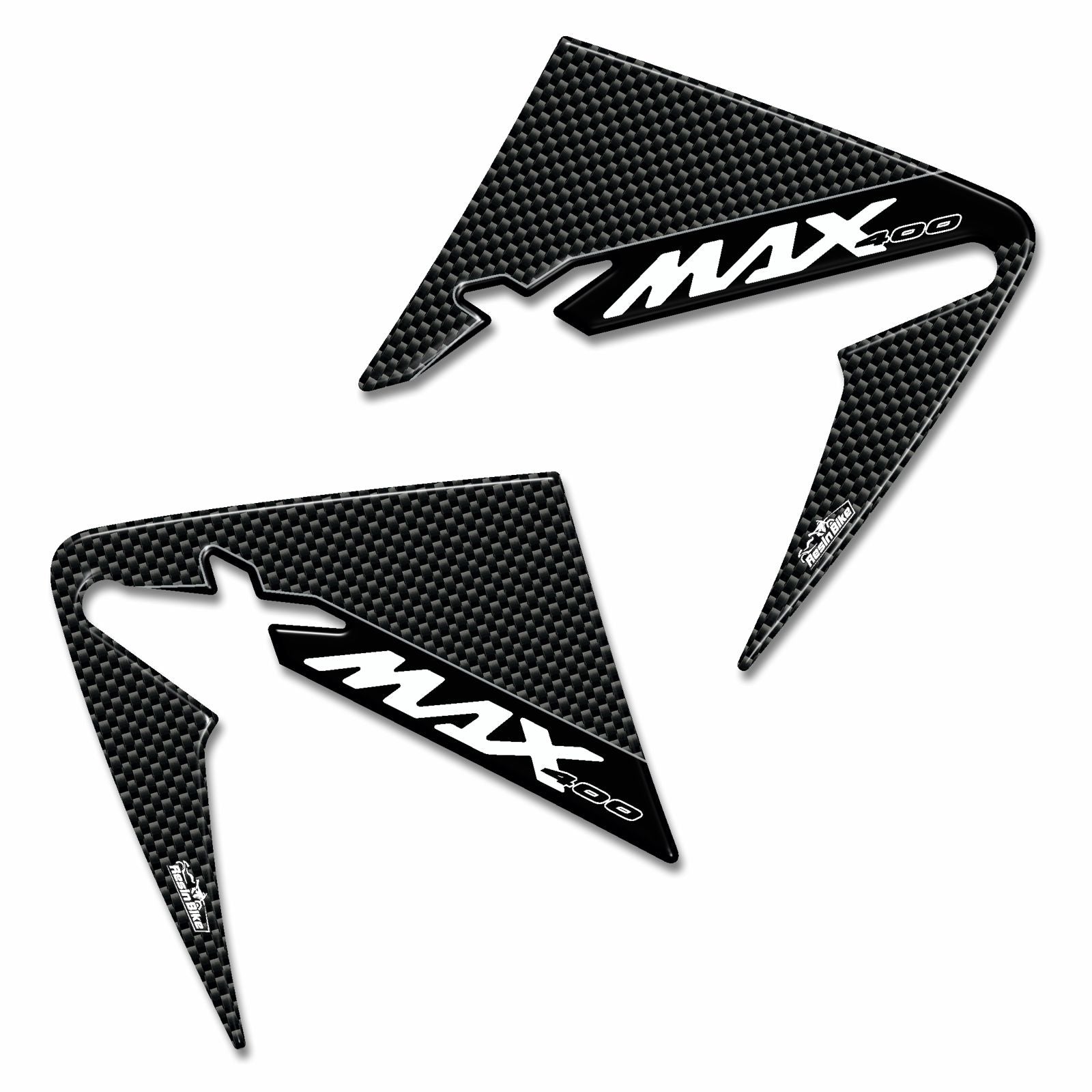 Resin Bike 3D Motorcycle Stickers - Side Panels | Yamaha XMAX 2013>2016 - Pyramid Motorcycle Accessories