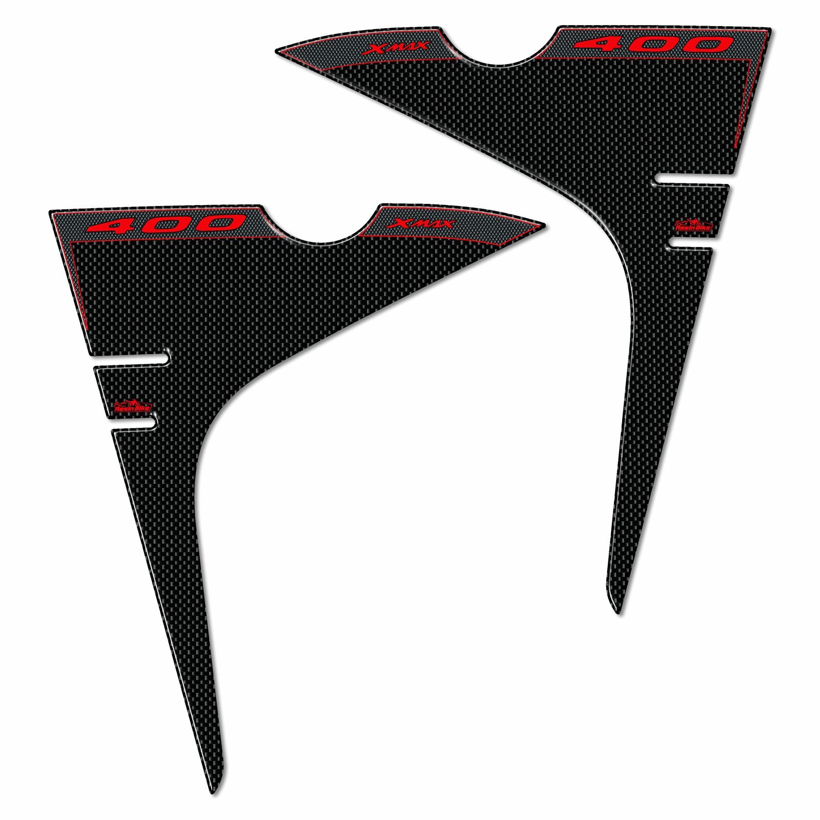 Resin Bike 3D Motorcycle Stickers - Tank Sides | Yamaha XMAX 400 2013>2016 RB-B91678U4 - Pyramid Motorcycle Accessories