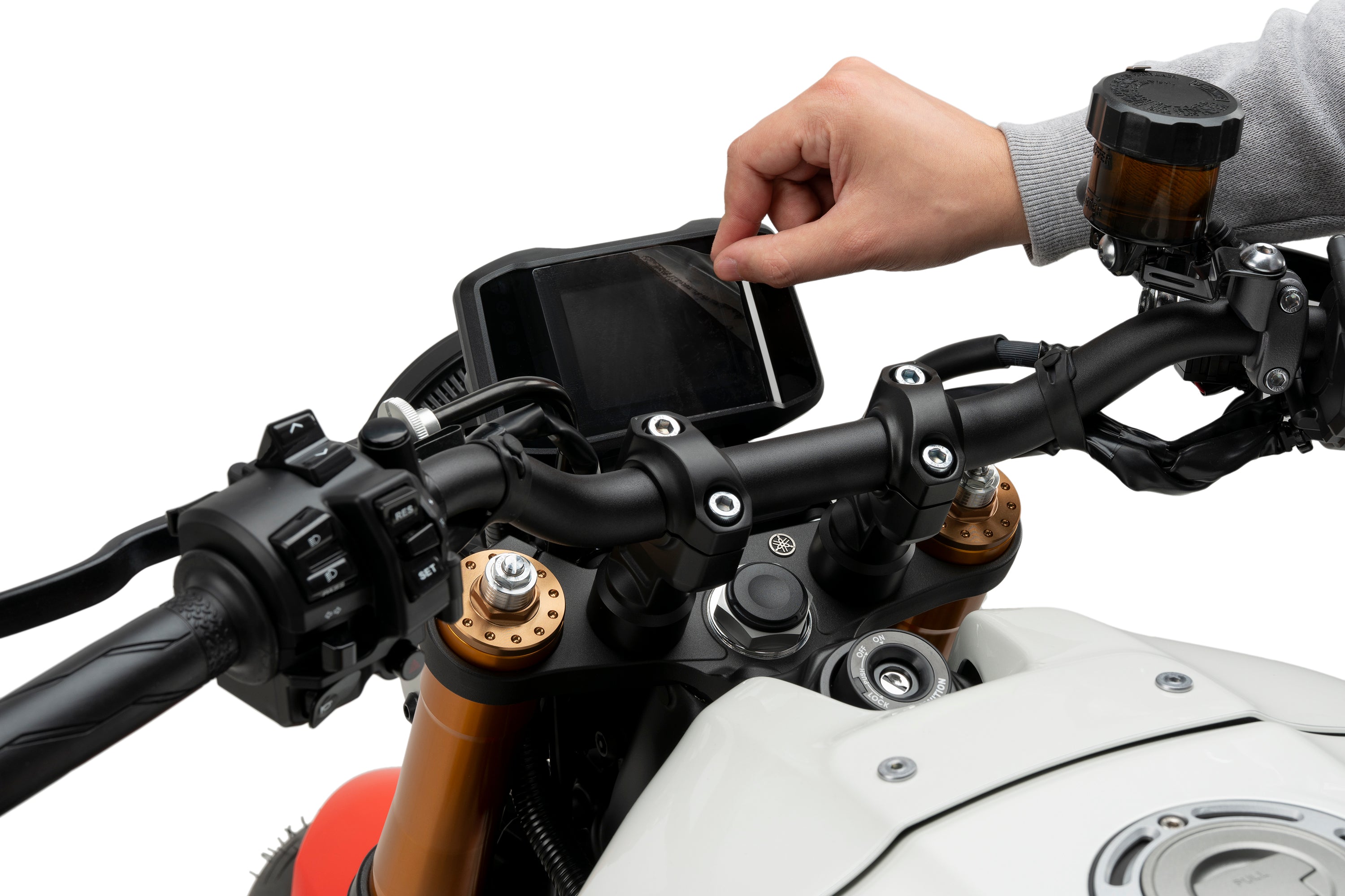 Puig Dashboard Protector | Clear | Yamaha MT-09 / XSR 900 - Pyramid Motorcycle Accessories