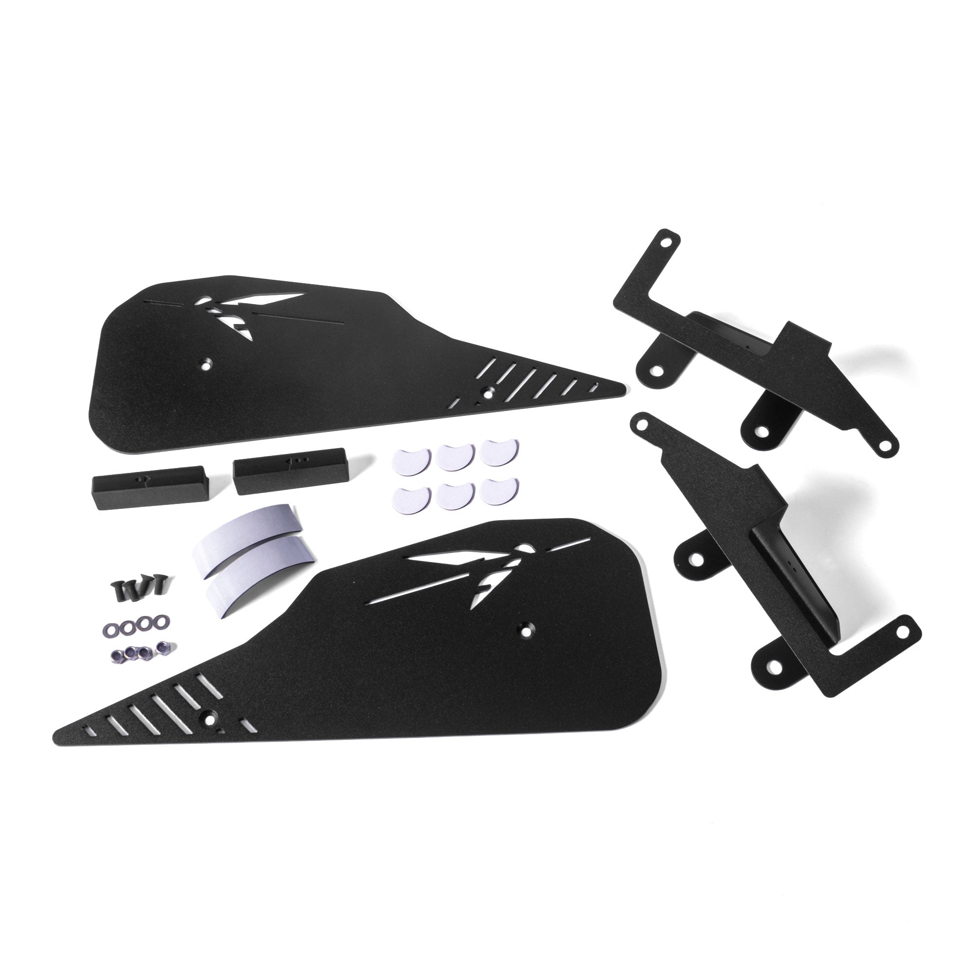 Pyramid Rear Infill Panels | Matte Black | Honda CB1000 Hornet 2025> - Pyramid Motorcycle Accessories