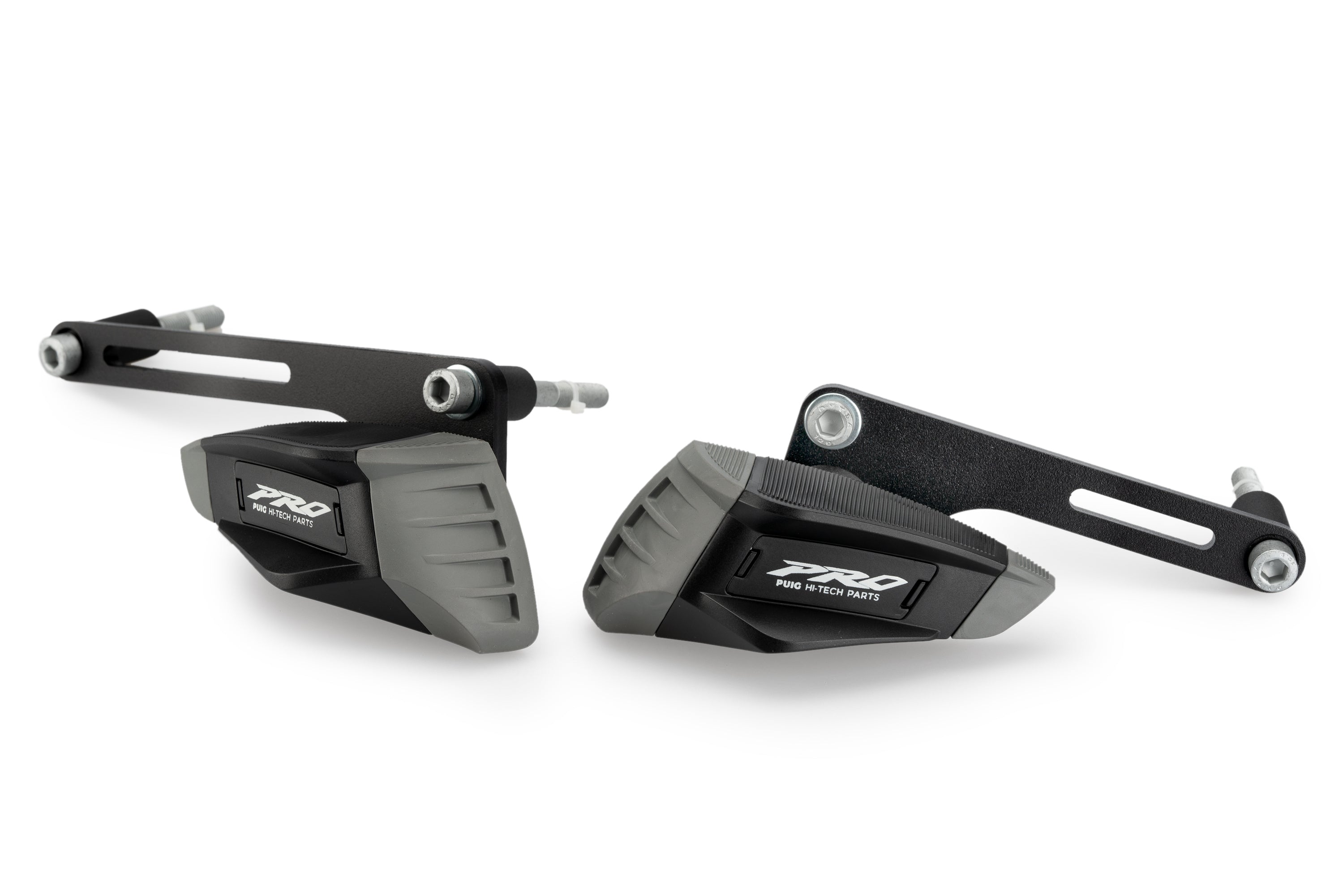 Puig Pro 2.0 Frame Sliders | Black | Yamaha MT-03 2016>Current - Pyramid Motorcycle Accessories