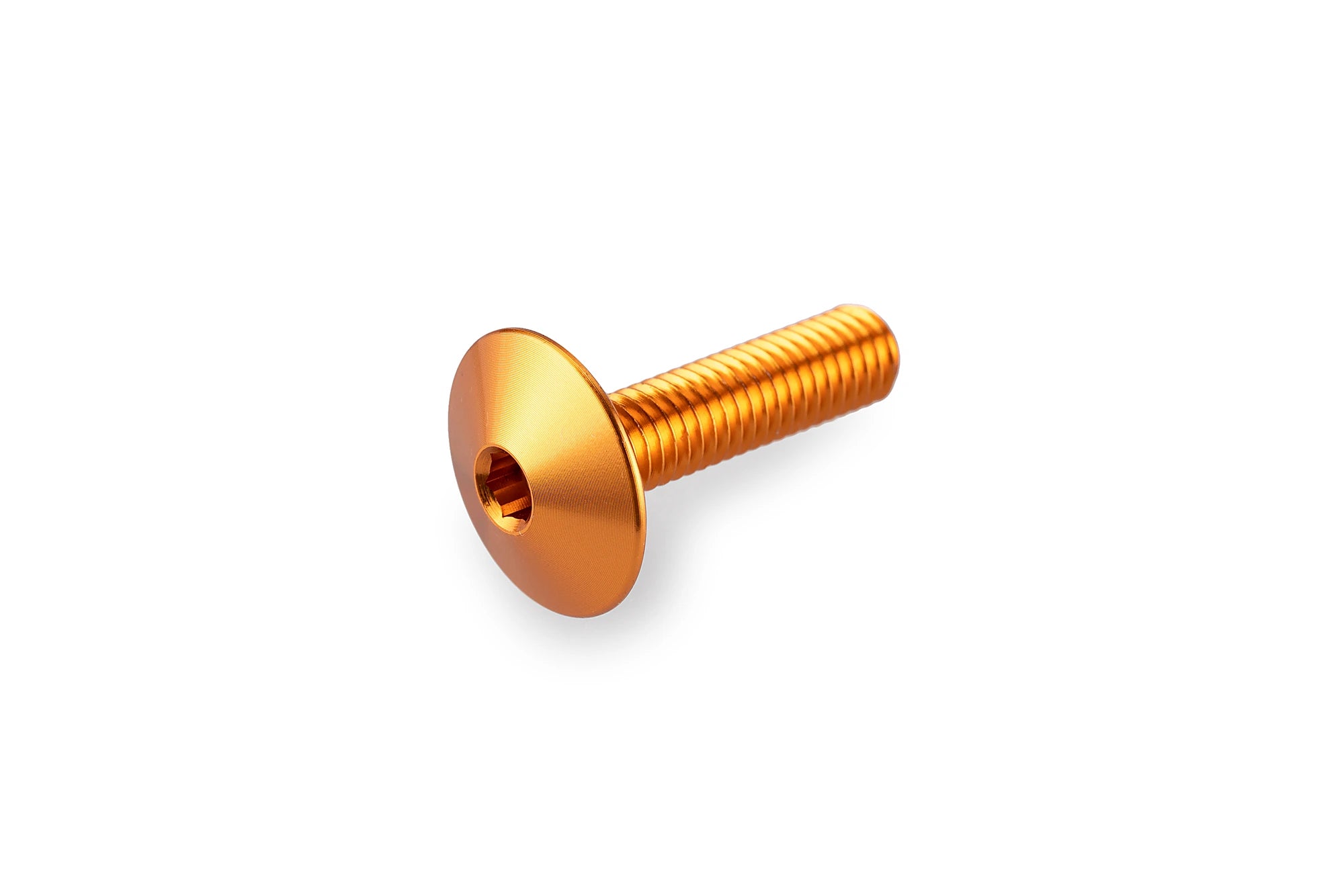 Puig M6x20 Screen Screws 6 Pack - 13.9mm Head | Gold - Pyramid Motorcycle Accessories