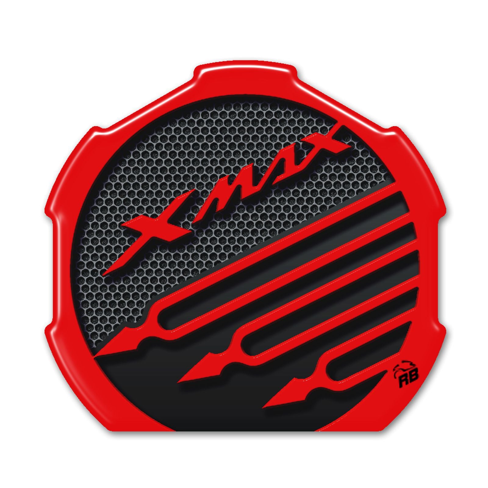 Resin Bike 3D Motorcycle Stickers - Variator Cover | Yamaha XMAX 400 2005>2013 RB-B15643D8 - Pyramid Motorcycle Accessories