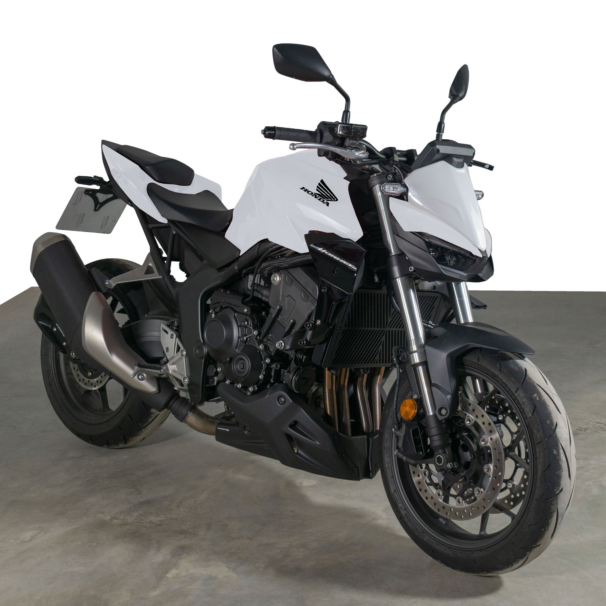 Pyramid Fly Screen | Pearl Glare White | Honda CB1000 Hornet 2025>Current - Shop name