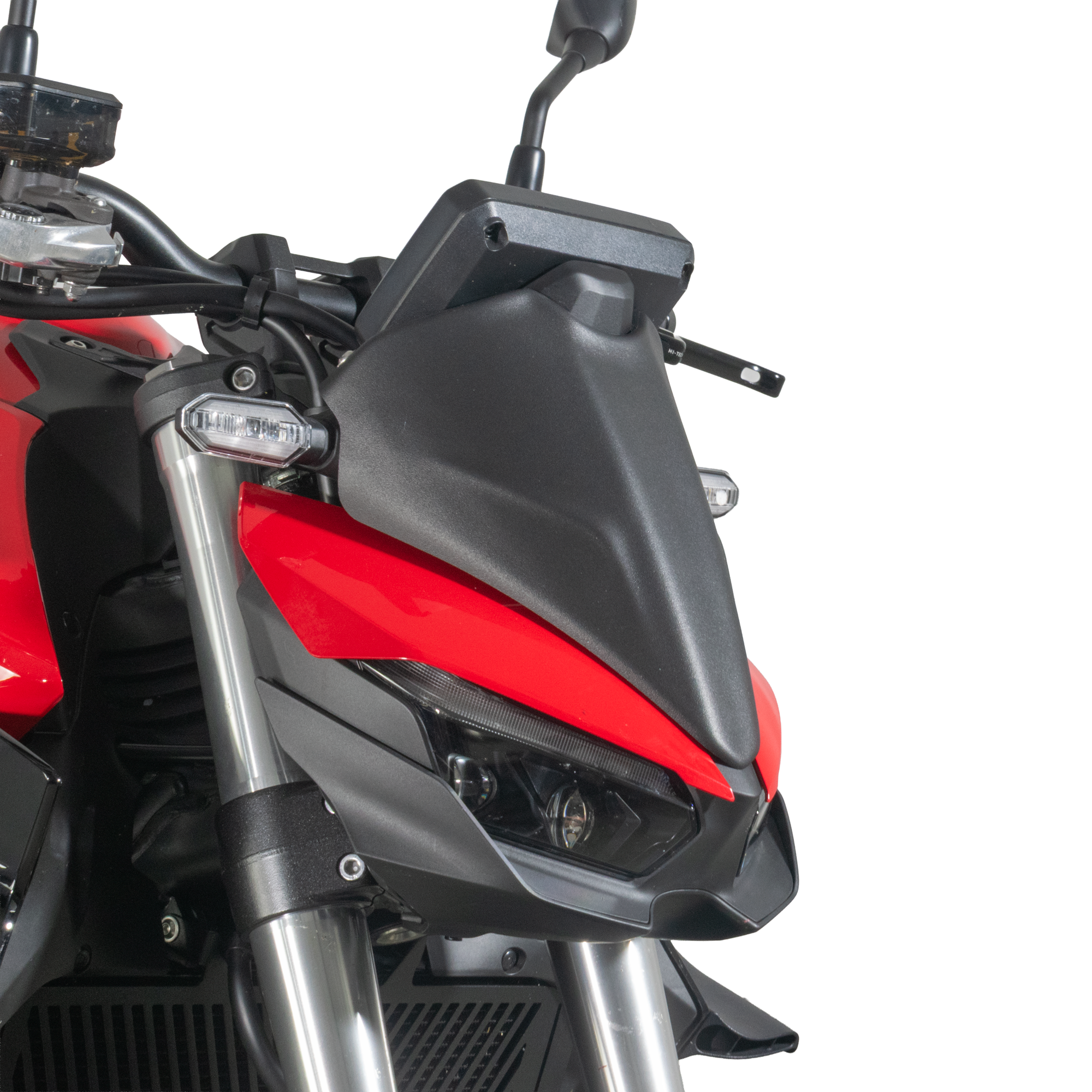 Pyramid Fly Screen | Matte Black | Triumph Tiger Sport 800 2025>Current - Pyramid Motorcycle Accessories