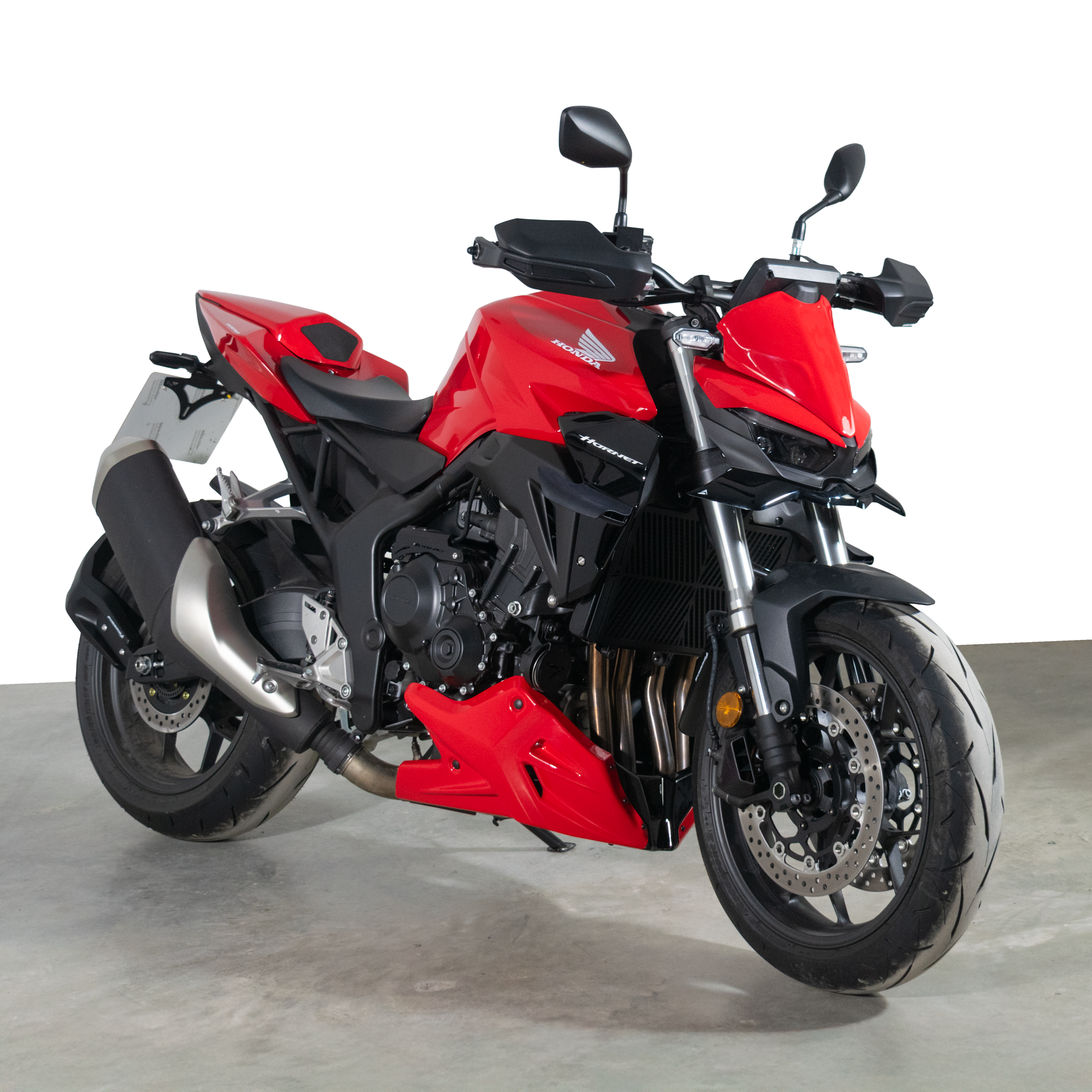 Pyramid Belly Pan | Pearl Glare White | Honda CB1000 Hornet 2025>Current - Pyramid Motorcycle Accessories