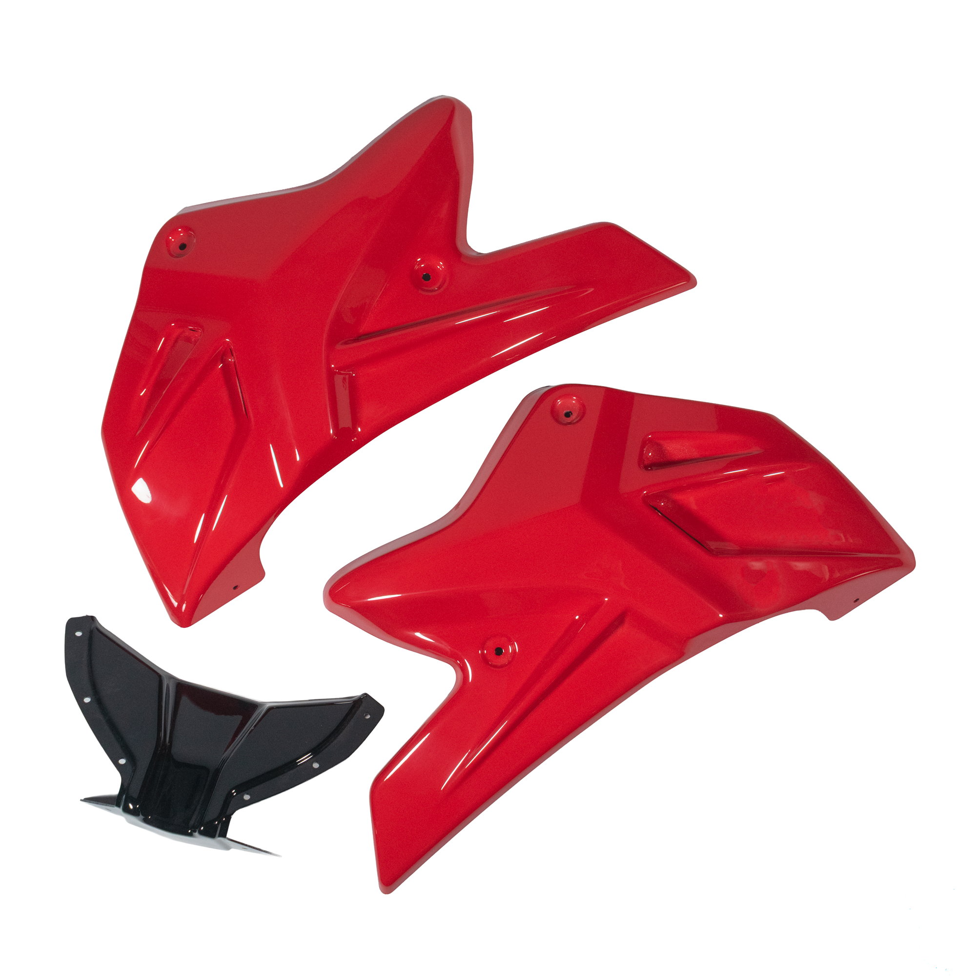 Pyramid Belly Pan | Pearl Glare White | Honda CB1000 Hornet 2025>Current - Pyramid Motorcycle Accessories
