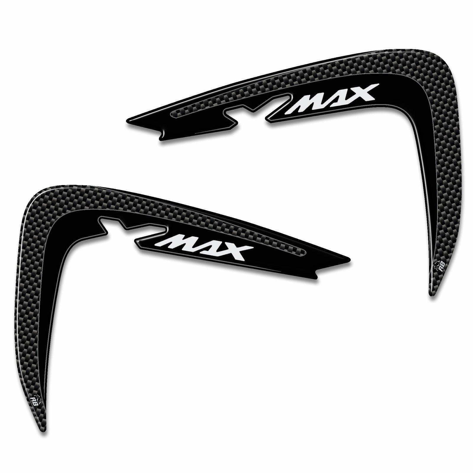 Resin Bike 3D Motorcycle Stickers - Side Panels | Yamaha XMAX 2010>2013 - Pyramid Motorcycle Accessories