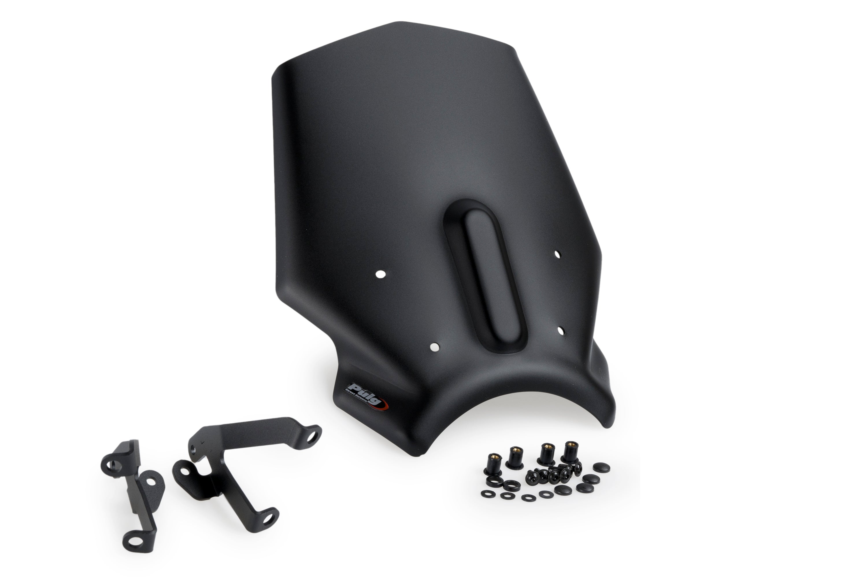 Puig Sport Screen | Matte Black (Opaque) | Honda CB 650 R 2024>Current - Pyramid Motorcycle Accessories