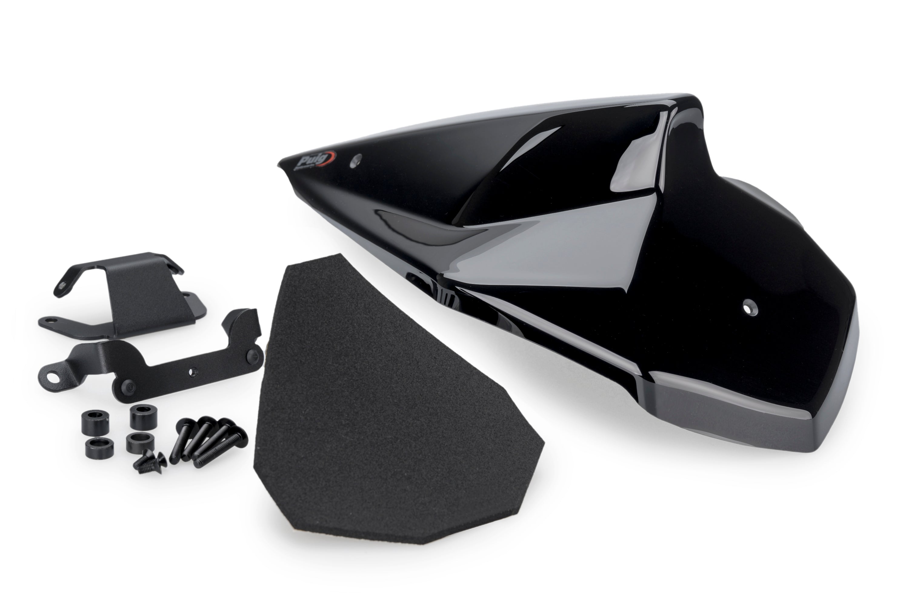 Puig Seat Cowl | Gloss Black | Kawasaki ZX-6R 2024>Current - Pyramid Motorcycle Accessories