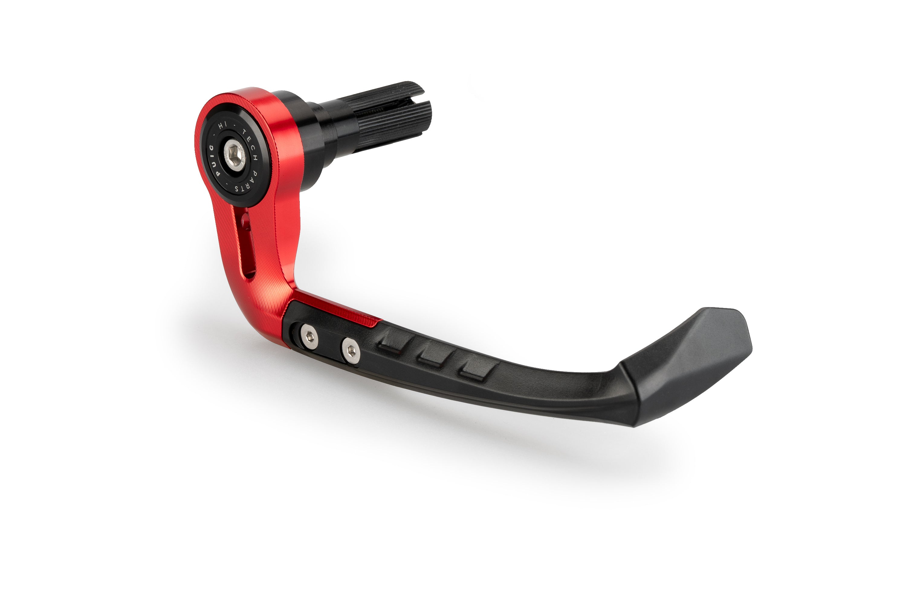 Puig Raw Brake Lever Protector | Red - Pyramid Motorcycle Accessories