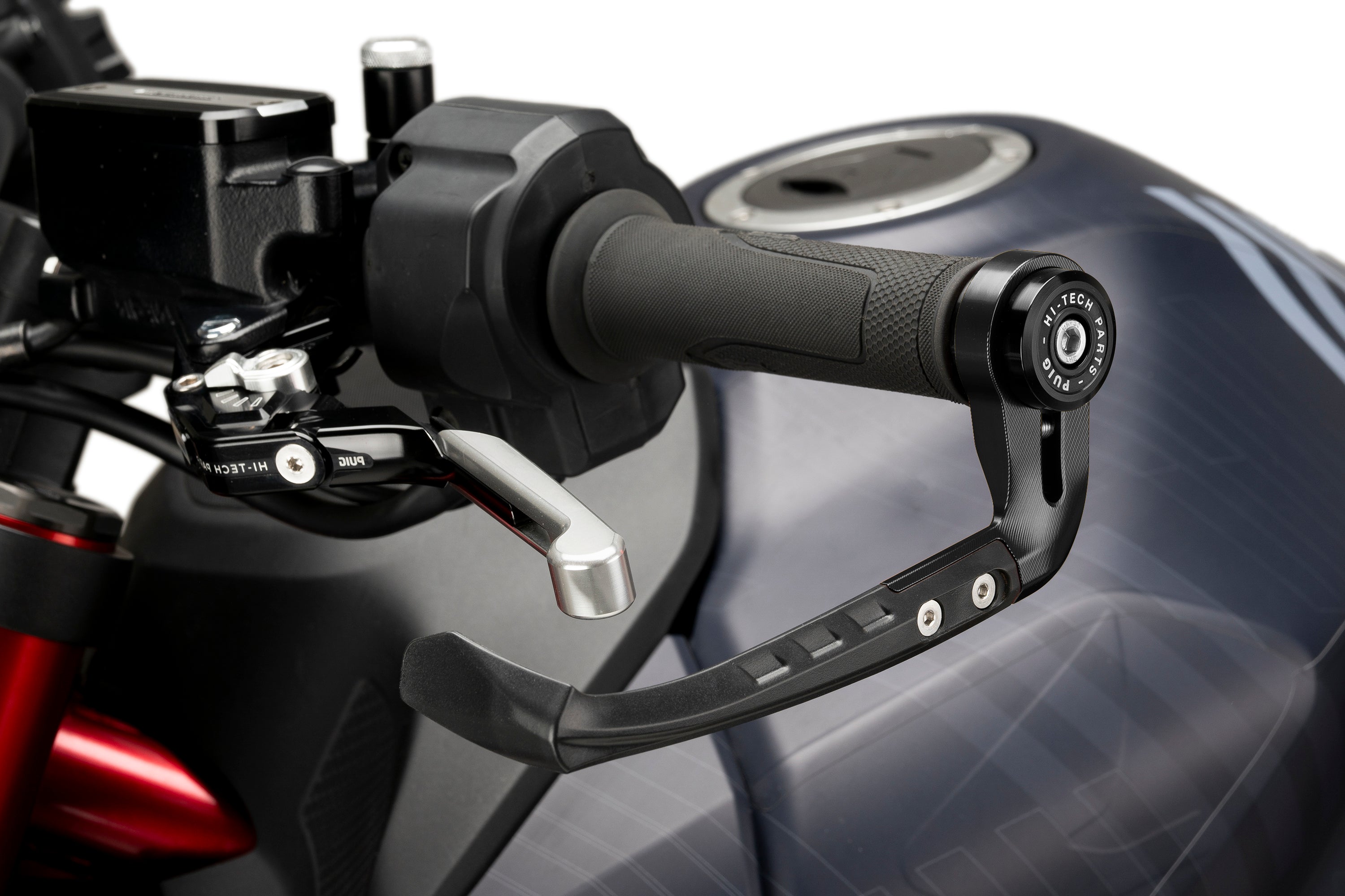 Puig Raw Clutch Lever Protector | Black - Pyramid Motorcycle Accessories